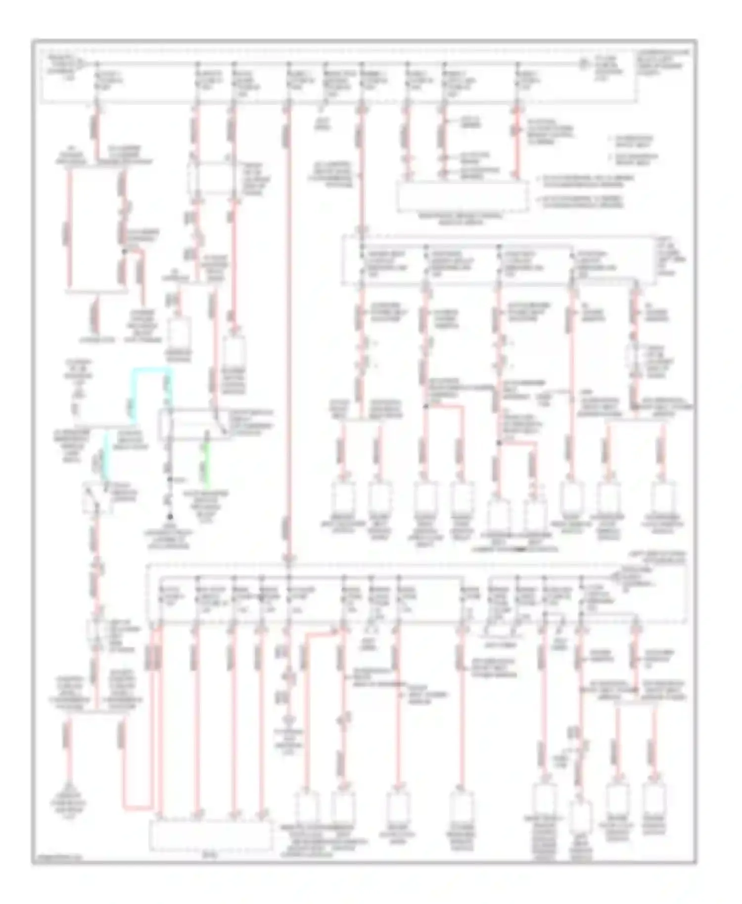 Sierra GMC III (2013-2015): 6.6l vin 8, power distribution circuit (2 of 5)