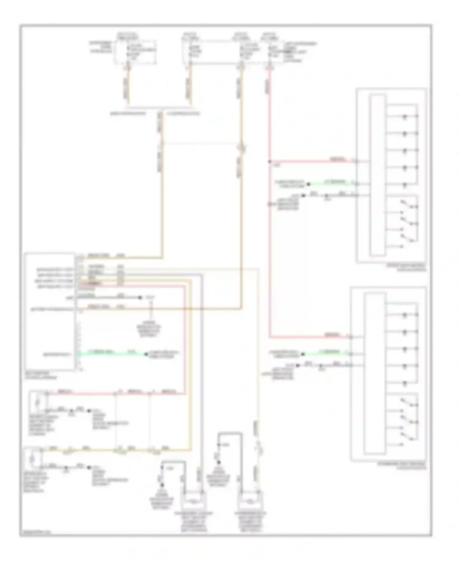 Sierra GMC III (2013-2015): Heated seats circuit