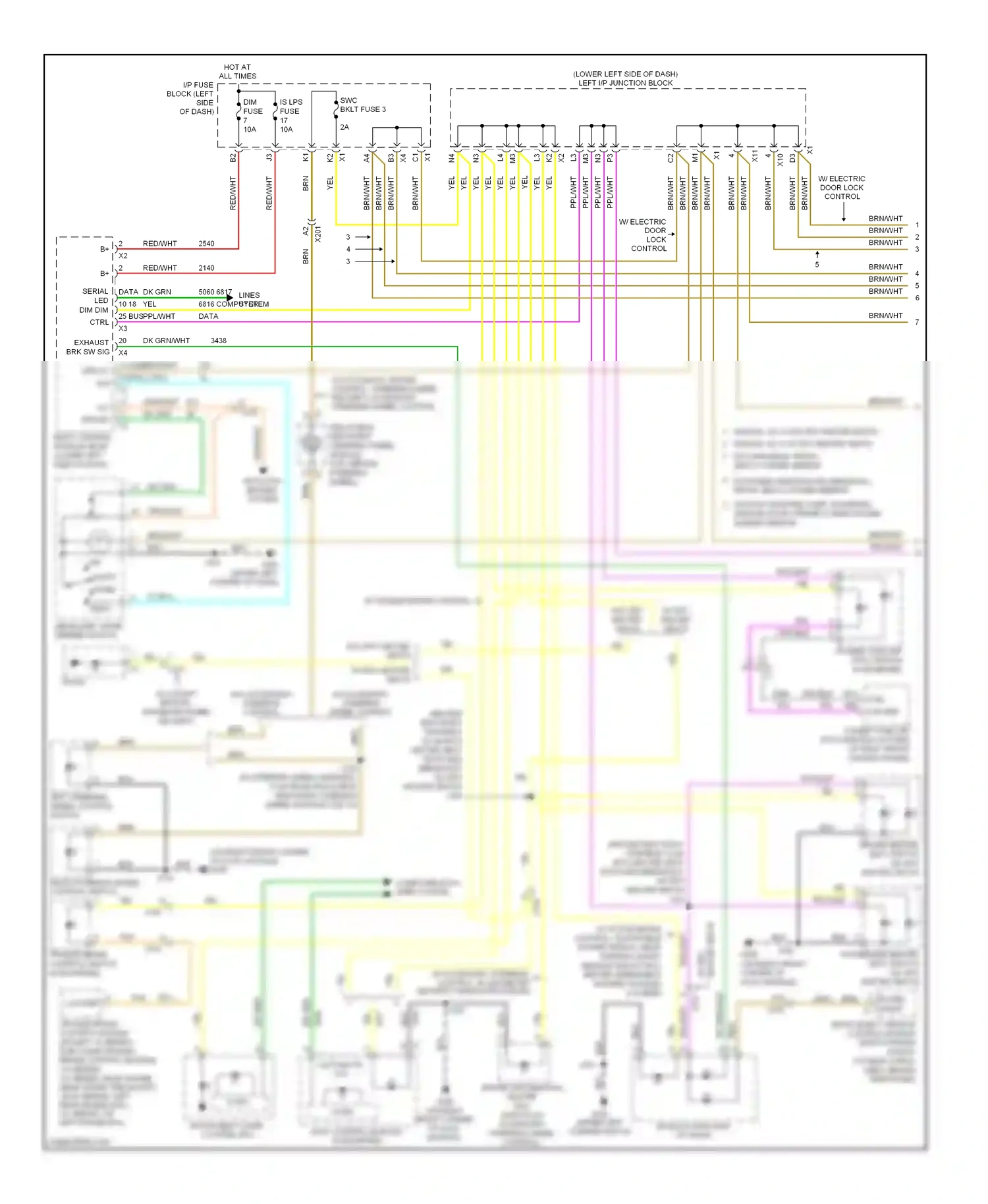 GMC Sierra III (2013-2015) computer data lines system wiring diagram  (37 of 161)