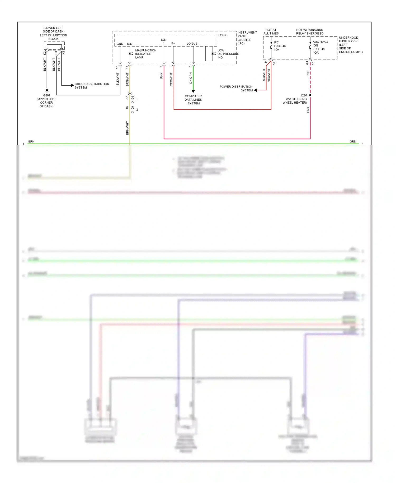 GMC Sierra III (2013-2015) computer data lines system wiring diagram  (85 of 161)