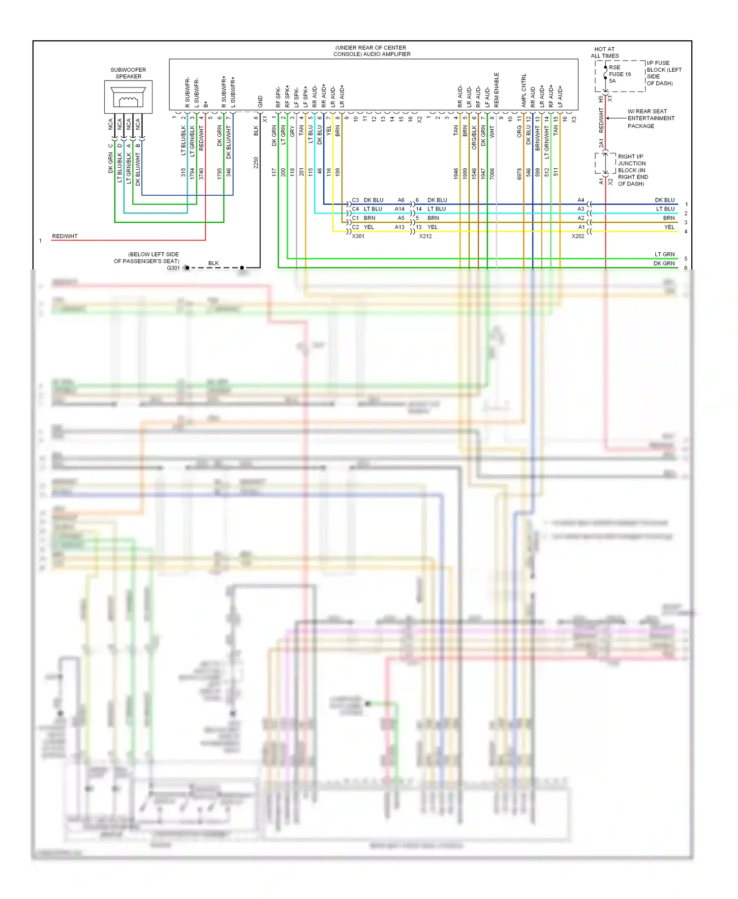 GMC Sierra III (2013-2015) computer data lines system wiring diagram  (119 of 161)