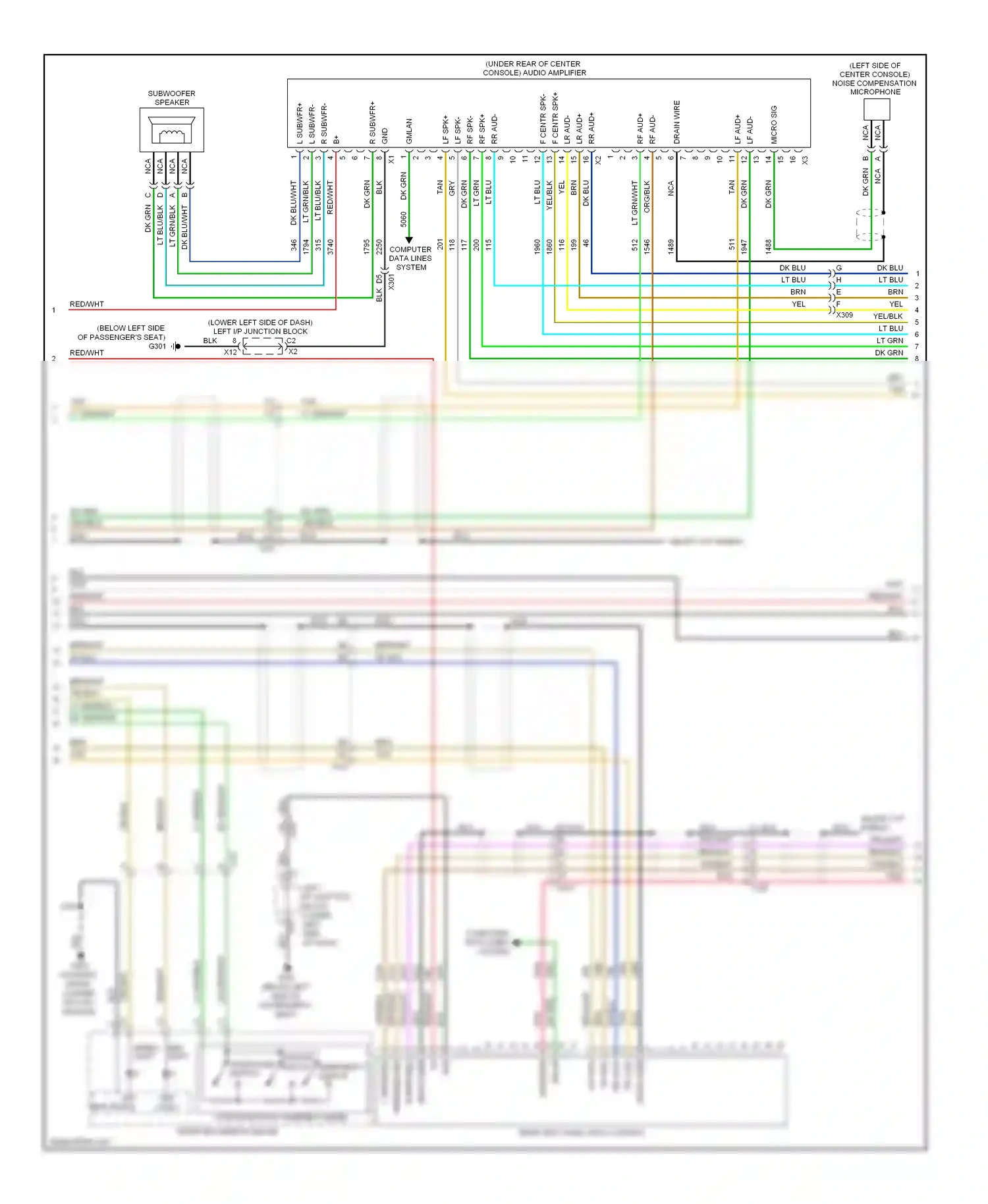 GMC Sierra III (2013-2015) computer data lines system wiring diagram  (108 of 161)