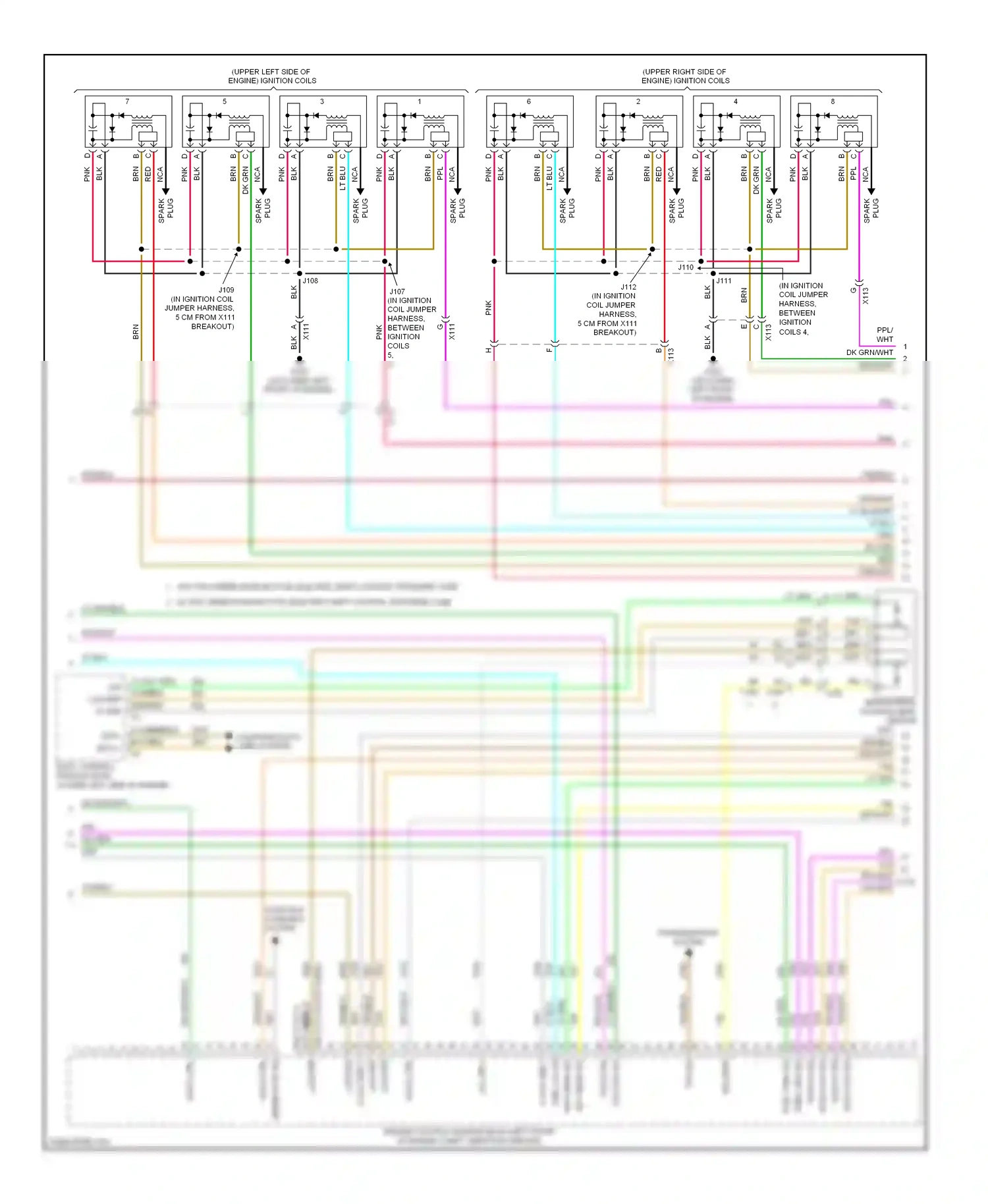 GMC Sierra III (2013-2015) engine control module (ecm) (left front of engine compt, near fan shroud) wiring diagram  (20 of 28)