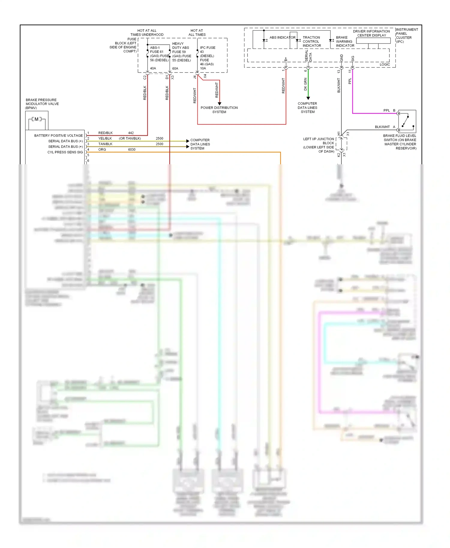 GMC Sierra III (2013-2015) engine control module (ecm) (left front of engine compt) wiring diagram  (5 of 11)