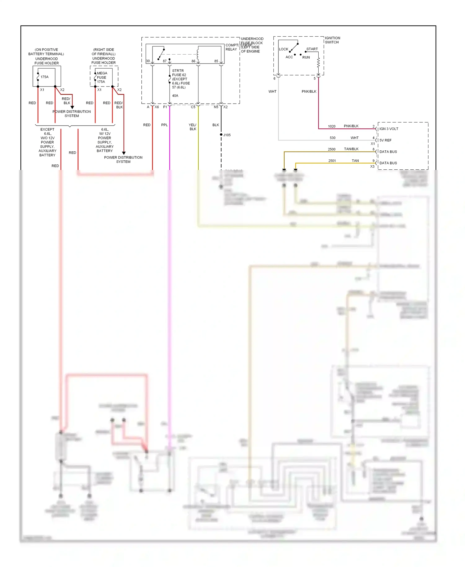 GMC Sierra III (2013-2015) engine control module (ecm) (left front of engine compt) wiring diagram  (2 of 11)