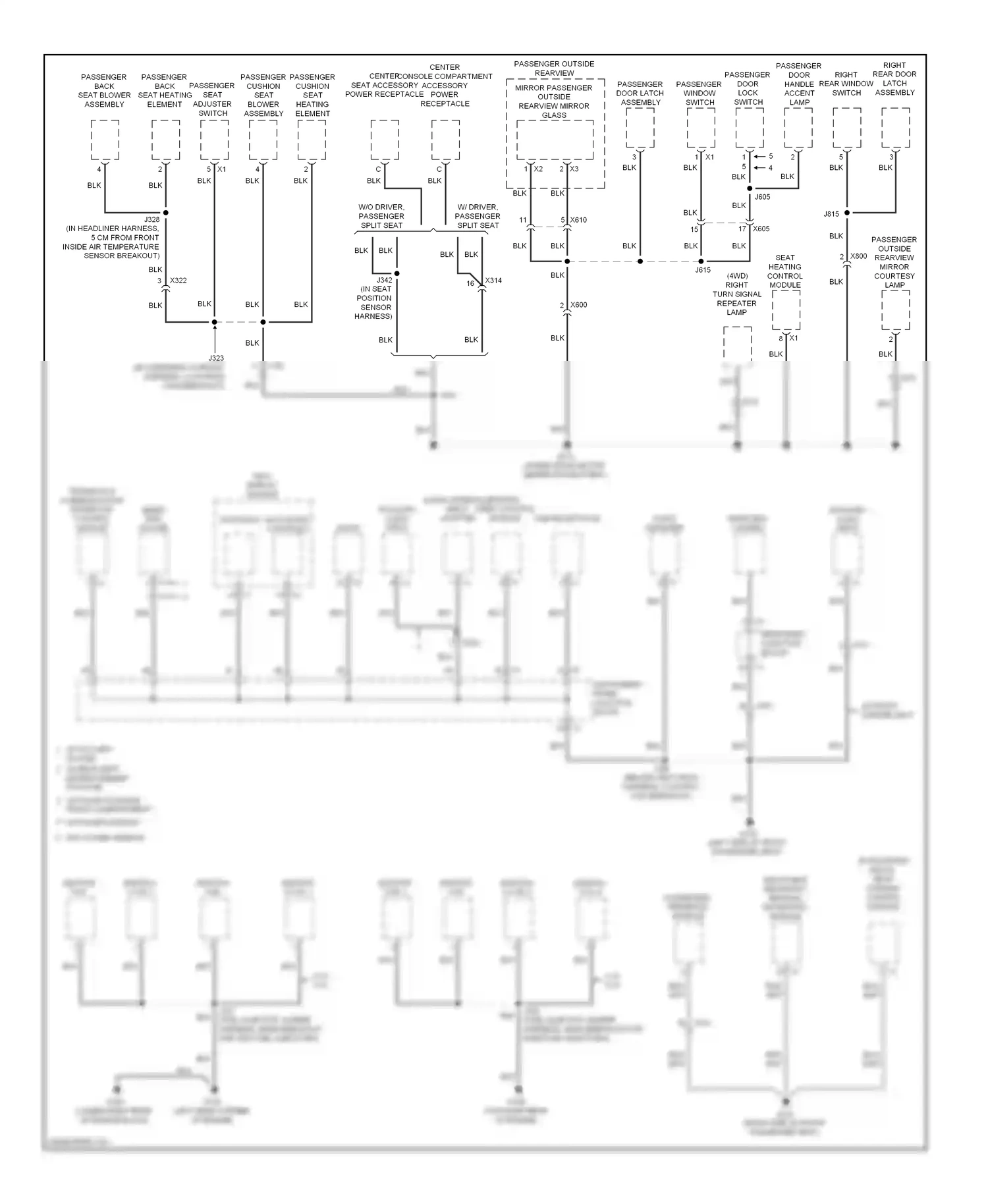 GMC Sierra III (2013-2015) human audio/ interface video control input module adapter wiring diagram  (1 of 1)