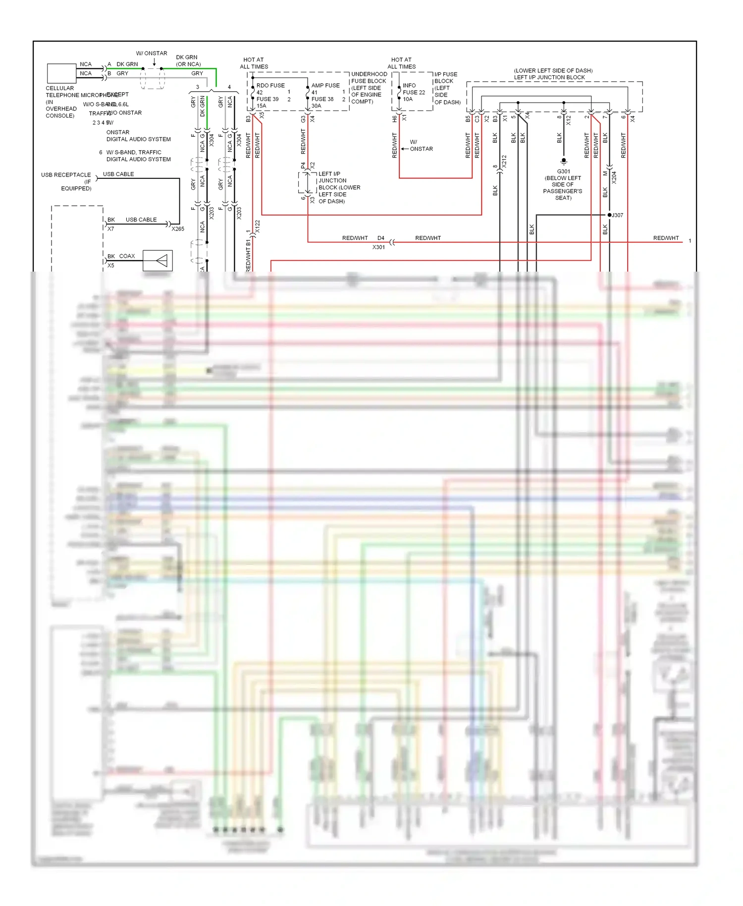 GMC Sierra III (2013-2015) low ref wiring diagram  (33 of 72)