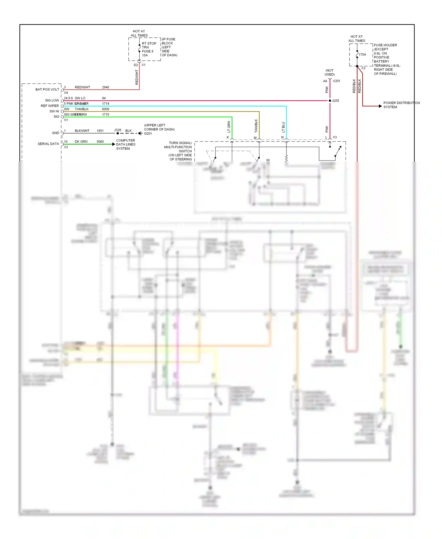 GMC Sierra III (2013-2015) serial data wiring diagram  (20 of 29)