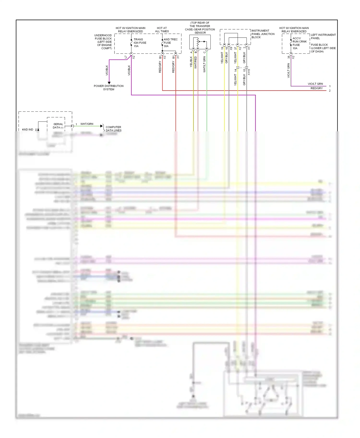 GMC Sierra III (2013-2015) serial data wiring diagram  (19 of 29)