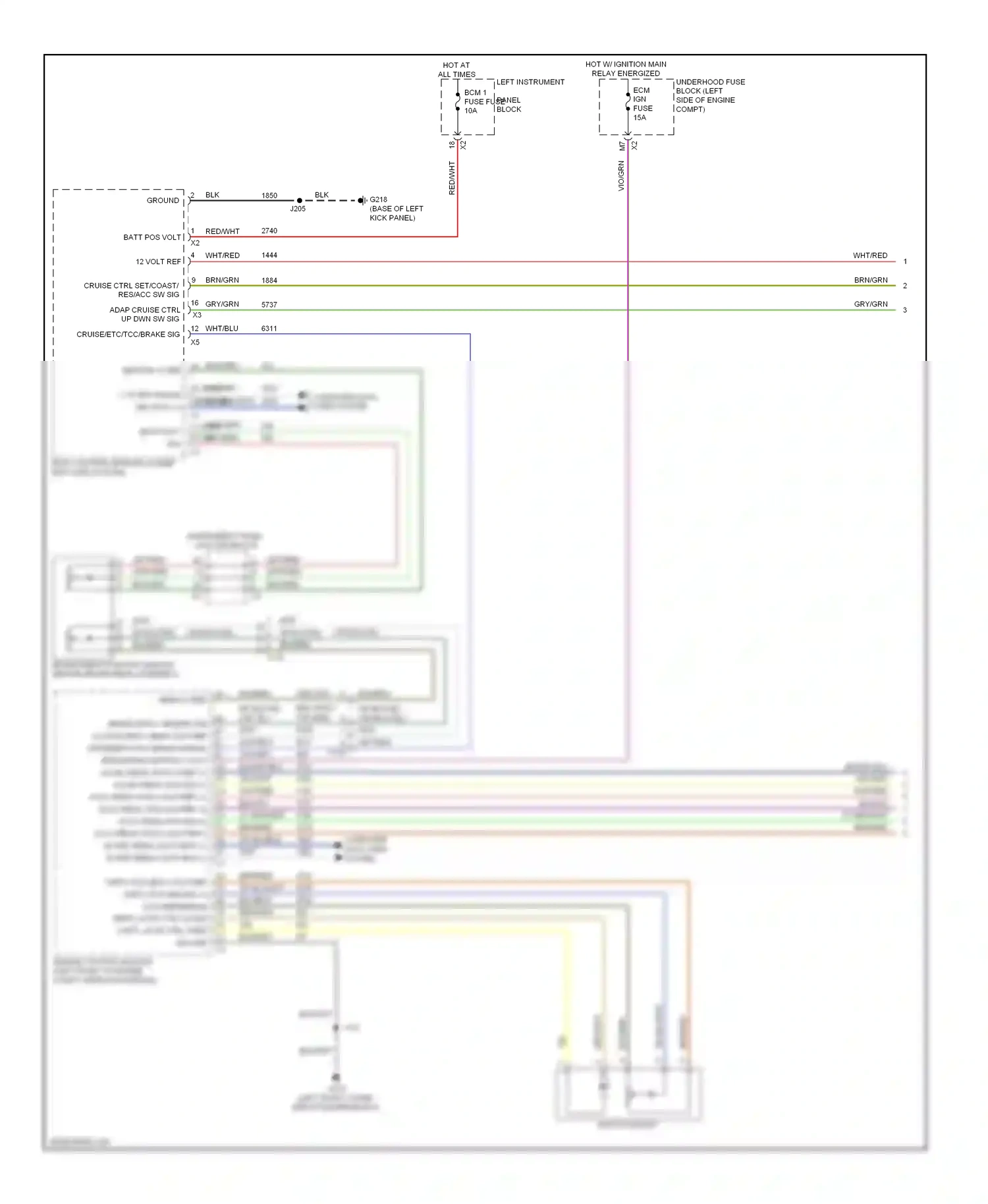 GMC Sierra III (2013-2015) thrtl actr ctrl close thrtl actr ctrl open wiring diagram  (1 of 1)