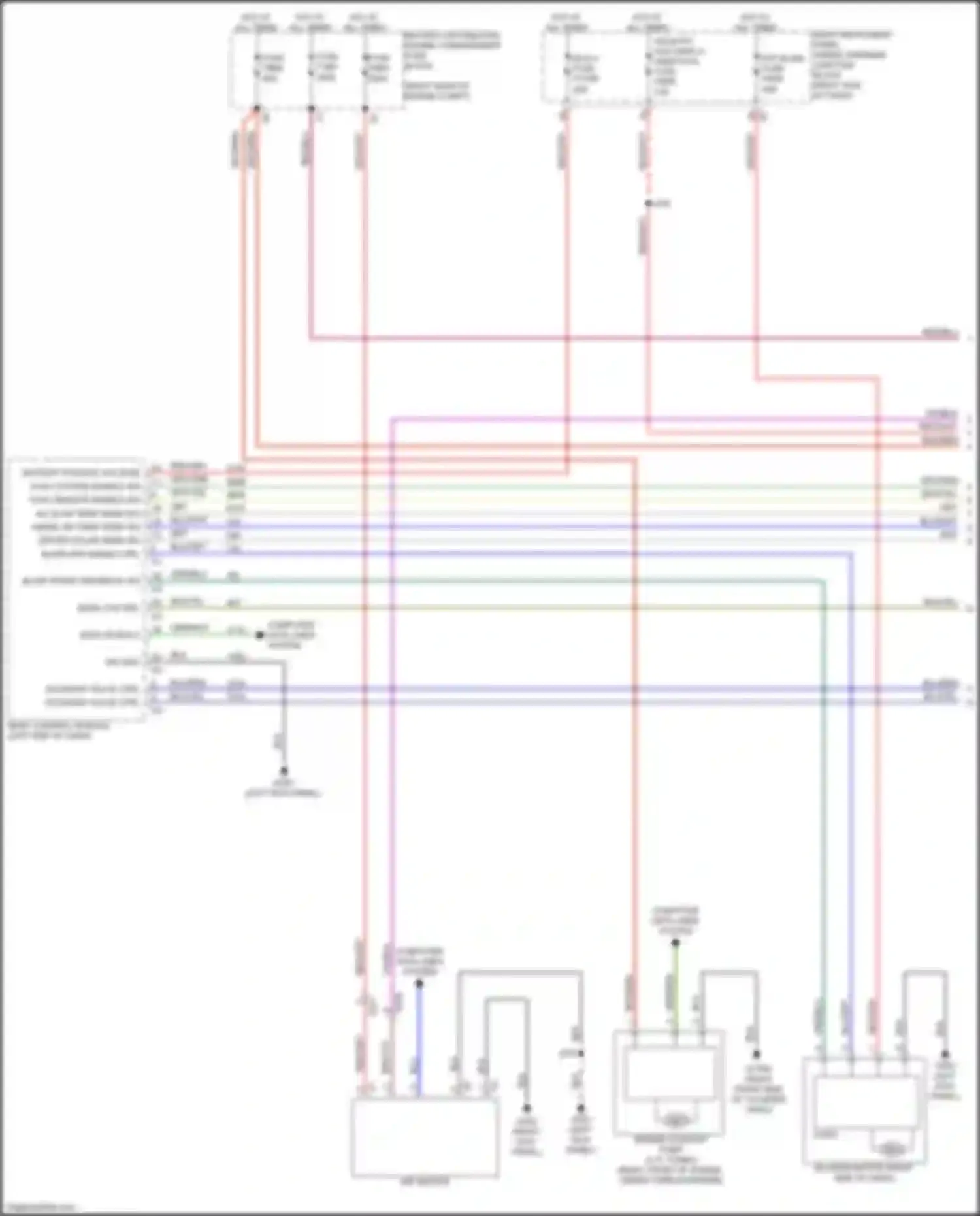 Sierra GMC IV facelift (2022-2024): Automatic a/c circuit (1 of 7)