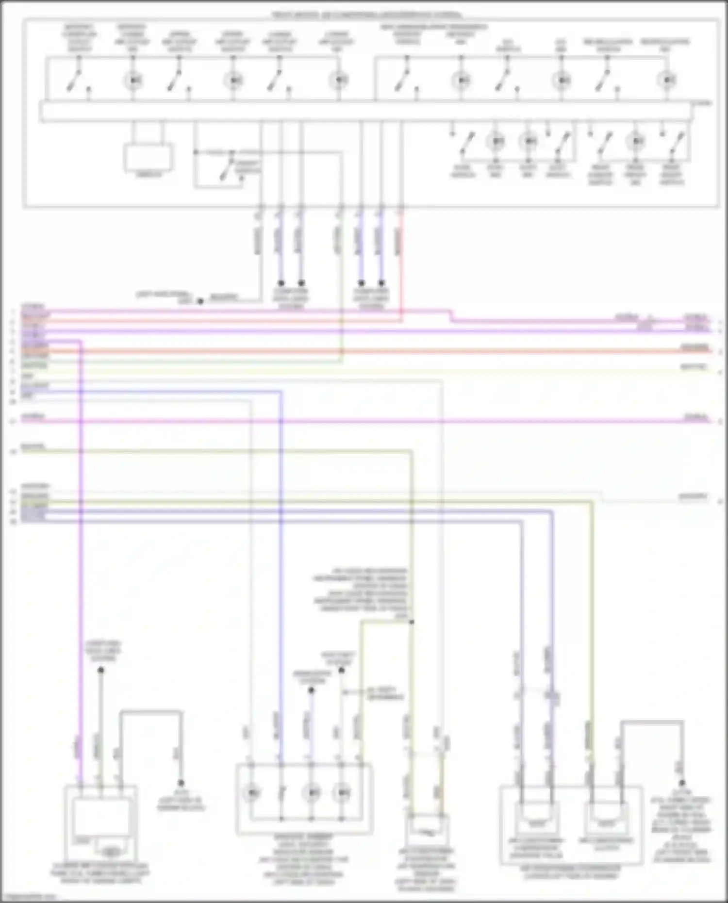 Sierra GMC IV facelift (2022-2024): Automatic a/c circuit (3 of 7)