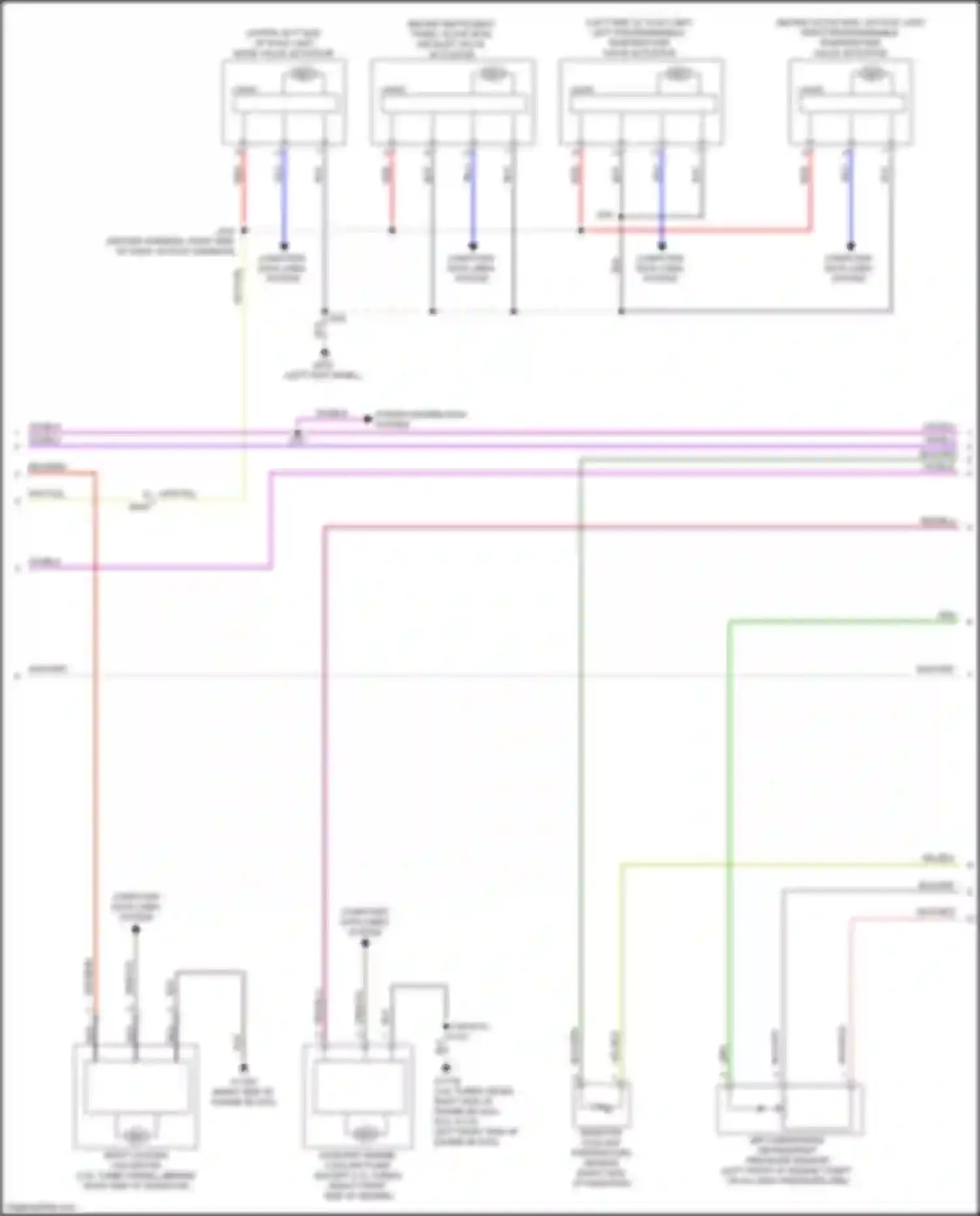 Sierra GMC IV facelift (2022-2024): Automatic a/c circuit (4 of 7)