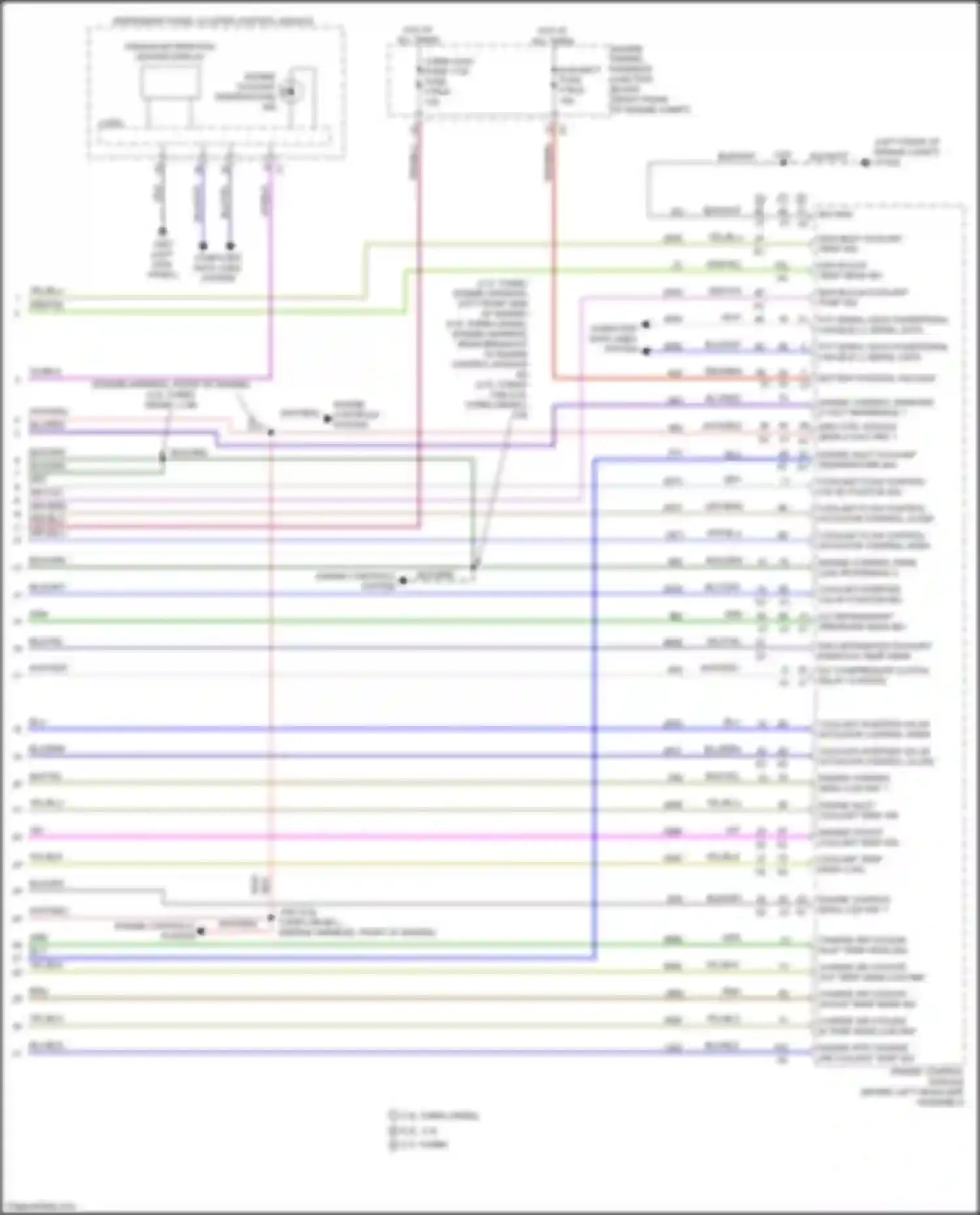 Sierra GMC IV facelift (2022-2024): Automatic a/c circuit (7 of 7)