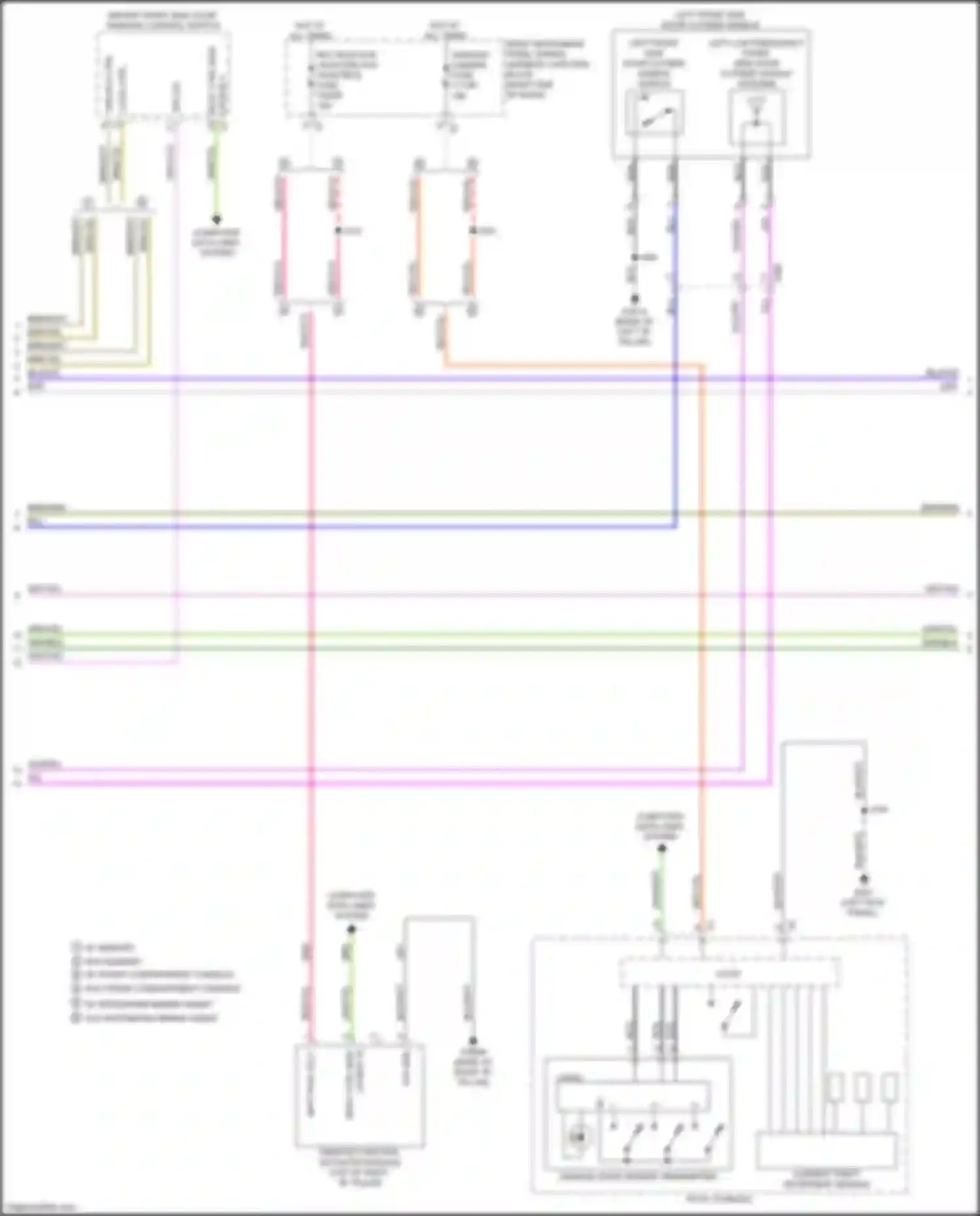 Sierra GMC IV facelift (2022-2024): Anti-theft circuit (3 of 4)