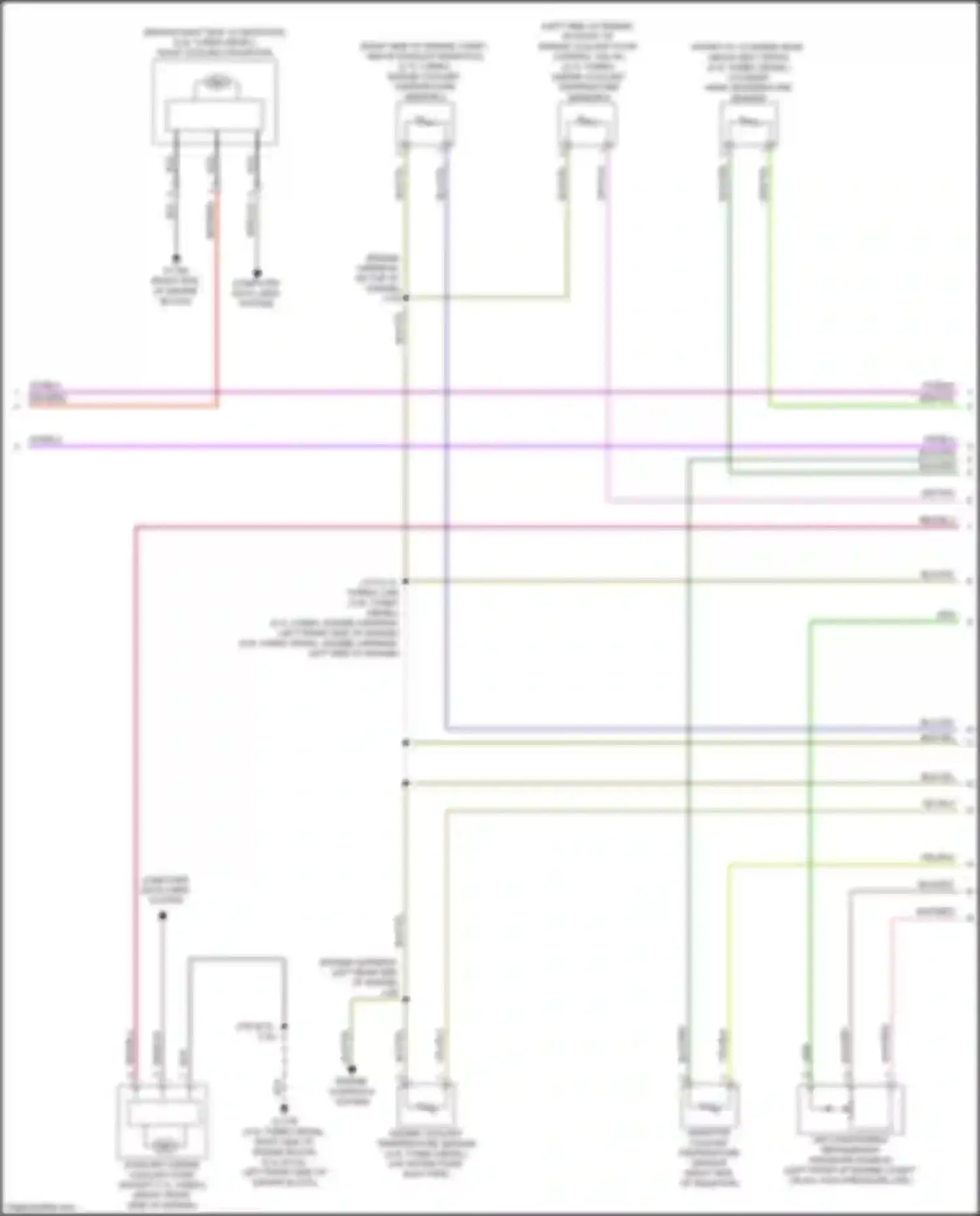 Sierra GMC IV facelift (2022-2024): Cooling fan circuit (2 of 4)