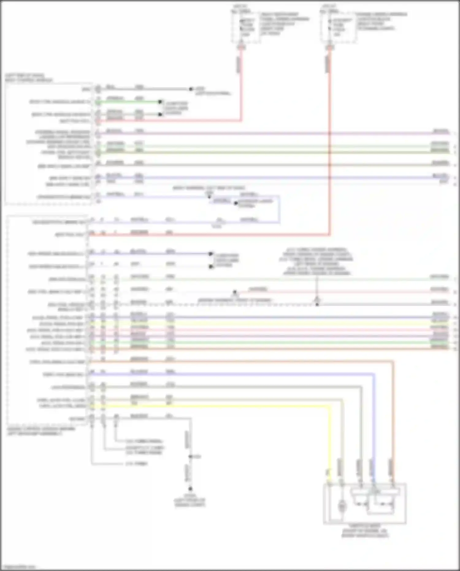 Sierra GMC IV facelift (2022-2024): Cruise control circuit (1 of 3)