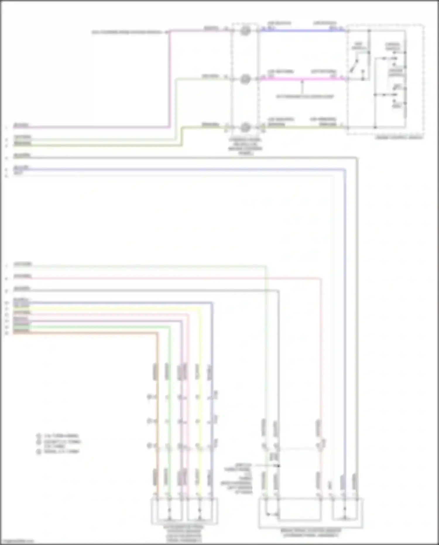 Sierra GMC IV facelift (2022-2024): Cruise control circuit (2 of 3)