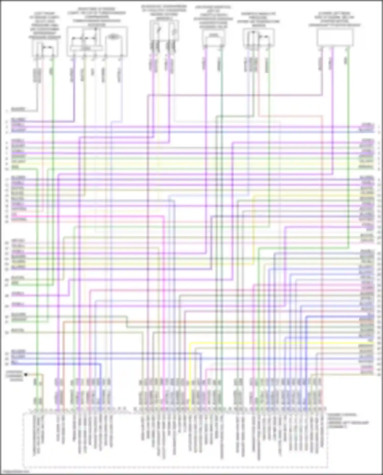 Sierra GMC IV facelift (2022-2024): Wiring diagram engine performance 2.7l vin k (4 of 8)