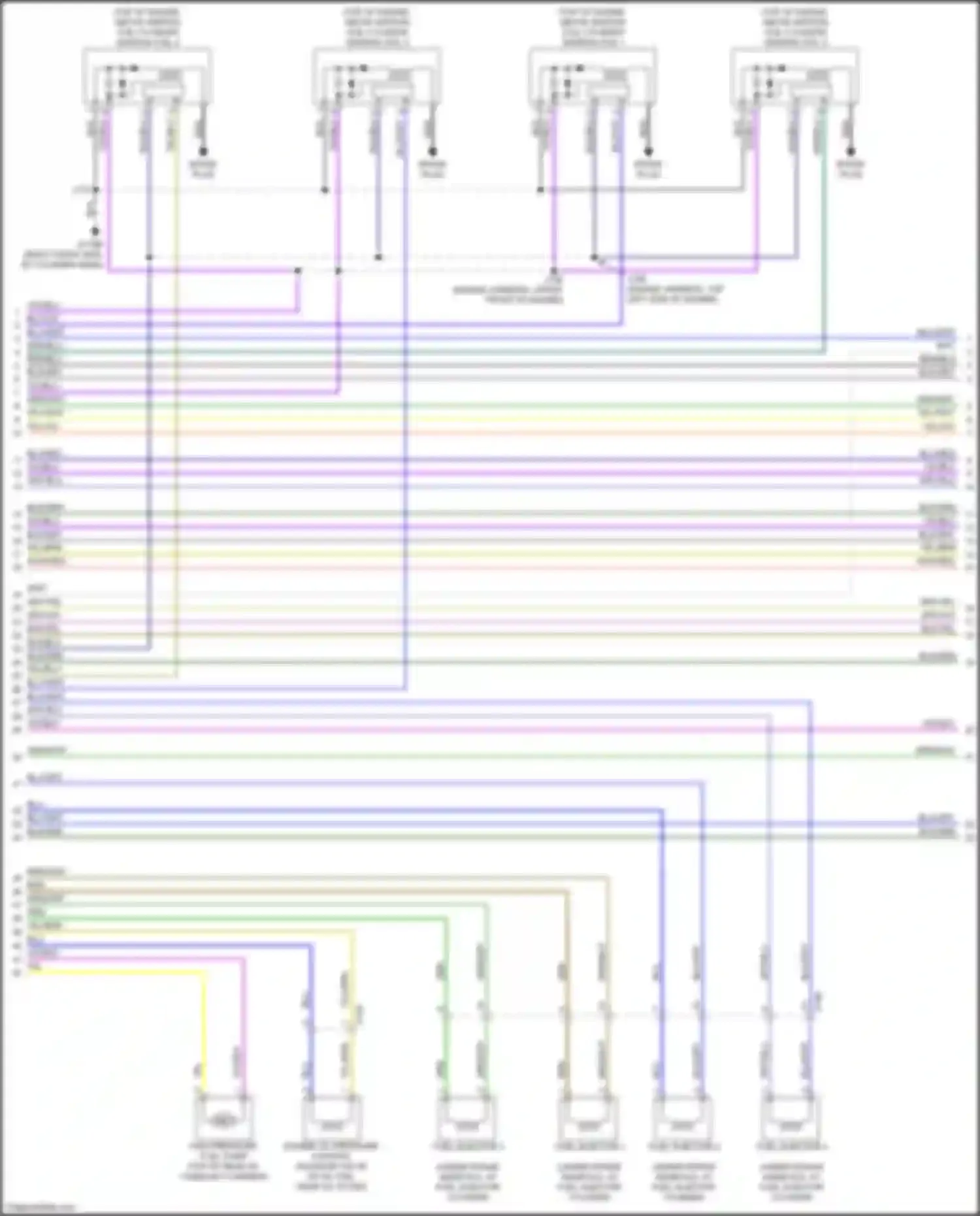Sierra GMC IV facelift (2022-2024): Wiring diagram engine performance 2.7l vin k (6 of 8)