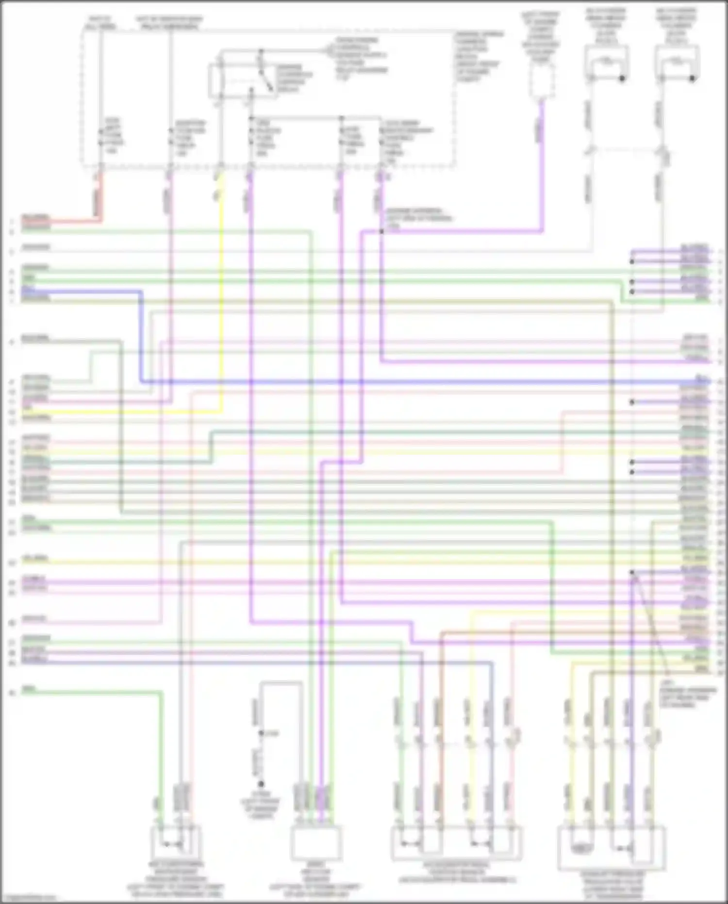 Sierra GMC IV facelift (2022-2024): Wiring diagram engine performance 3.0l vin 8 (2 of 9)