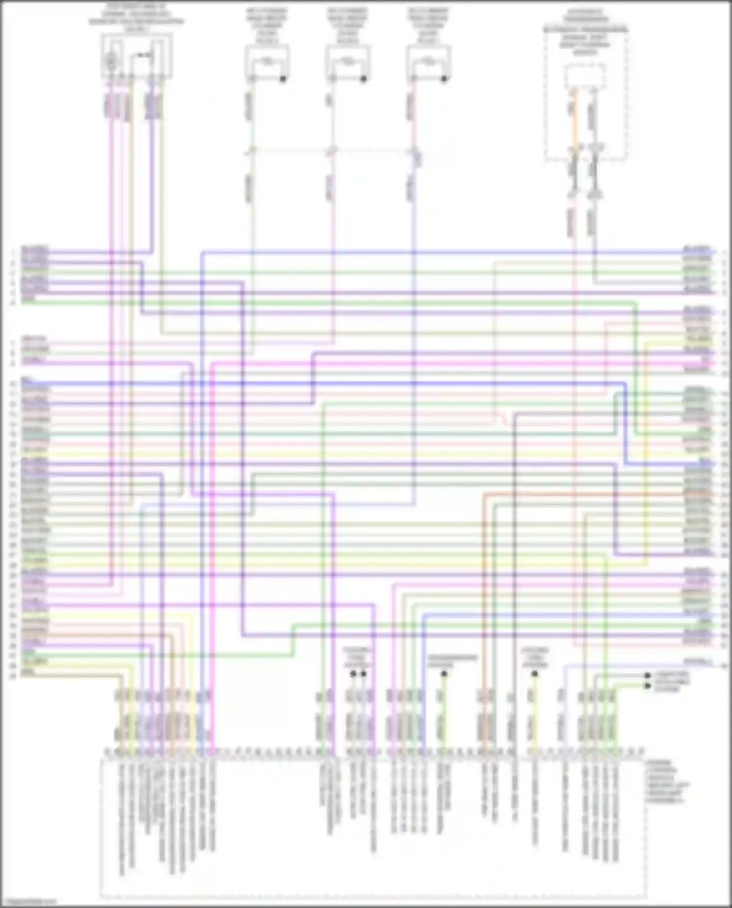 Sierra GMC IV facelift (2022-2024): Wiring diagram engine performance 3.0l vin 8 (3 of 9)