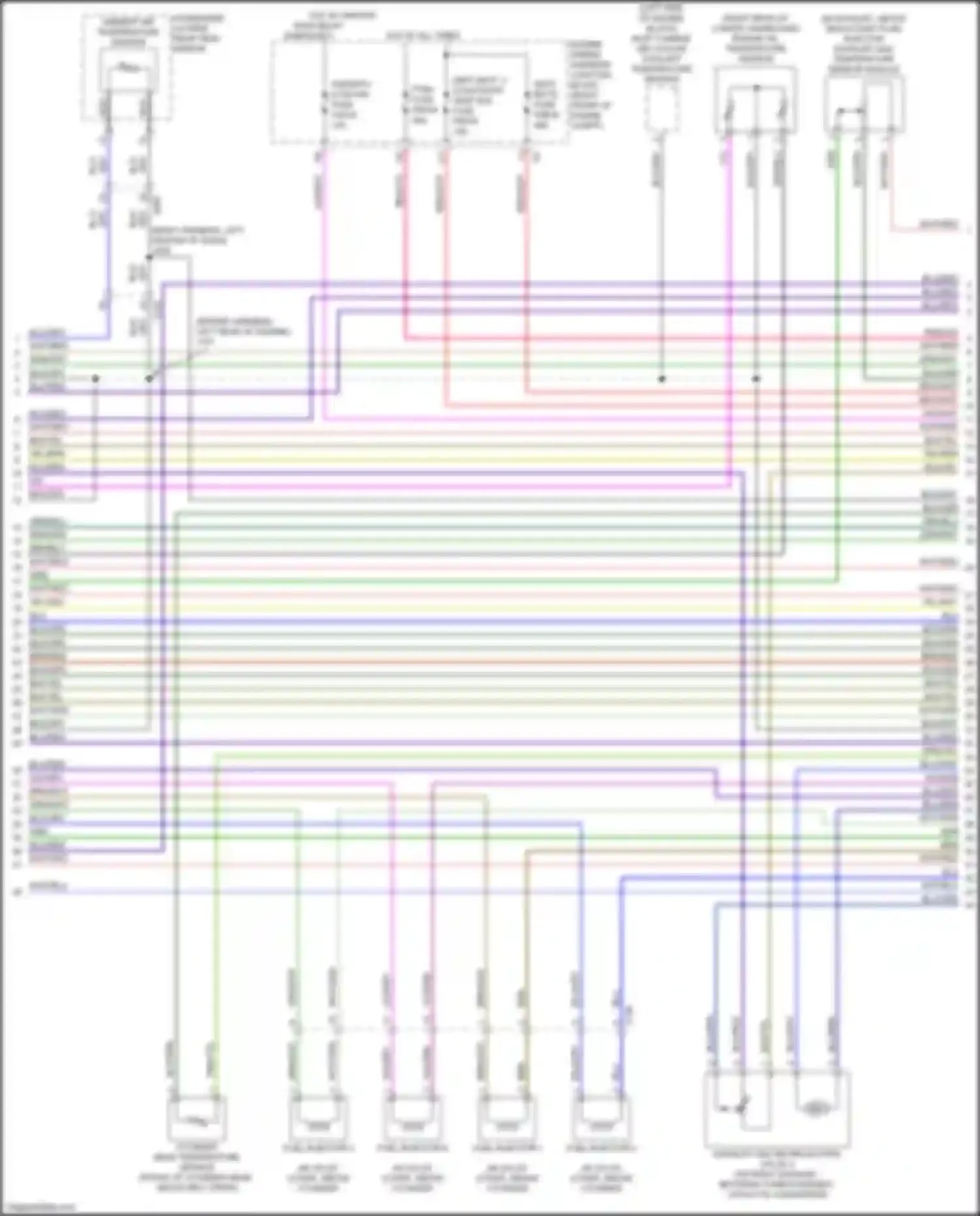Sierra GMC IV facelift (2022-2024): Wiring diagram engine performance 3.0l vin 8 (4 of 9)