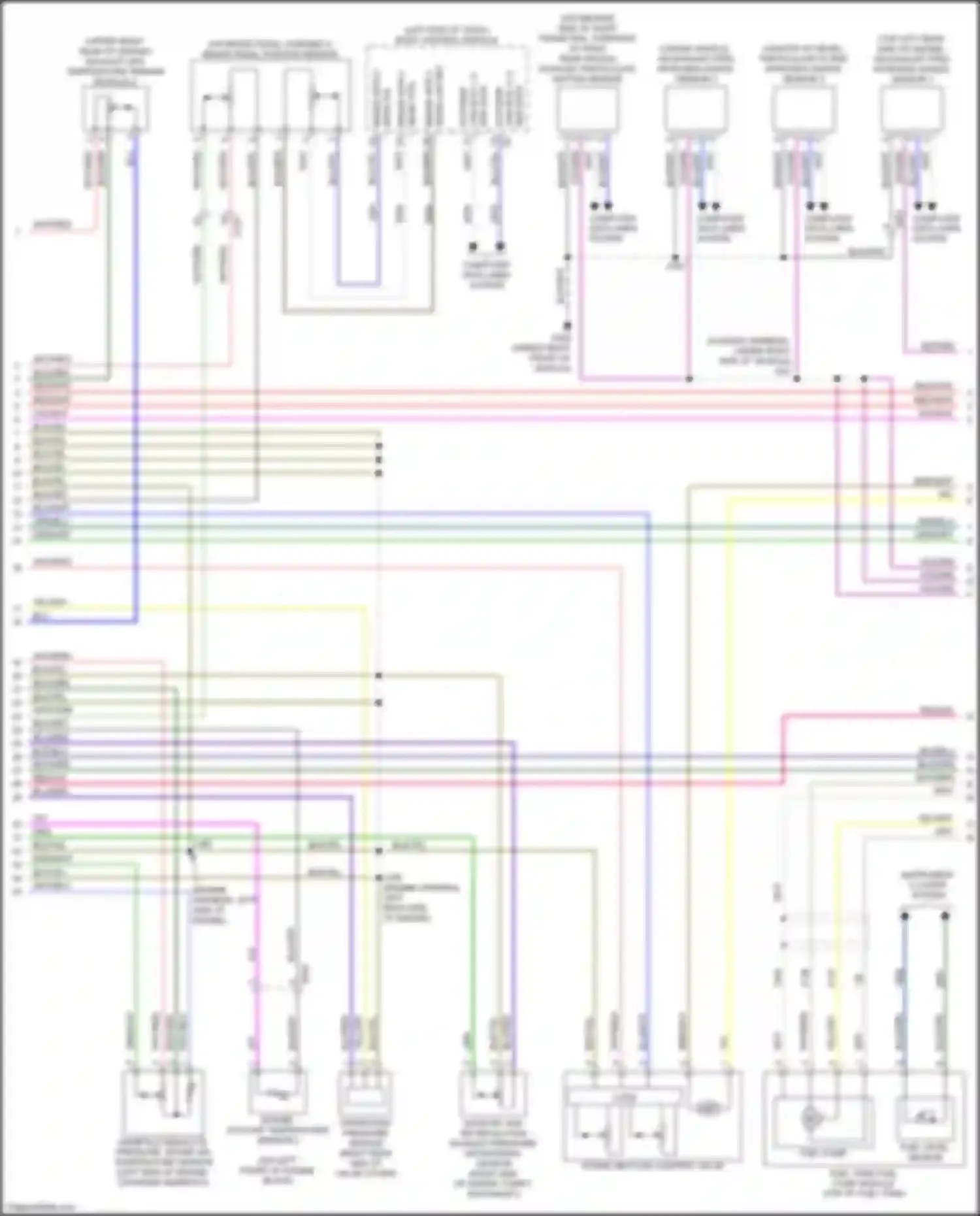 Sierra GMC IV facelift (2022-2024): Wiring diagram engine performance 3.0l vin 8 (6 of 9)