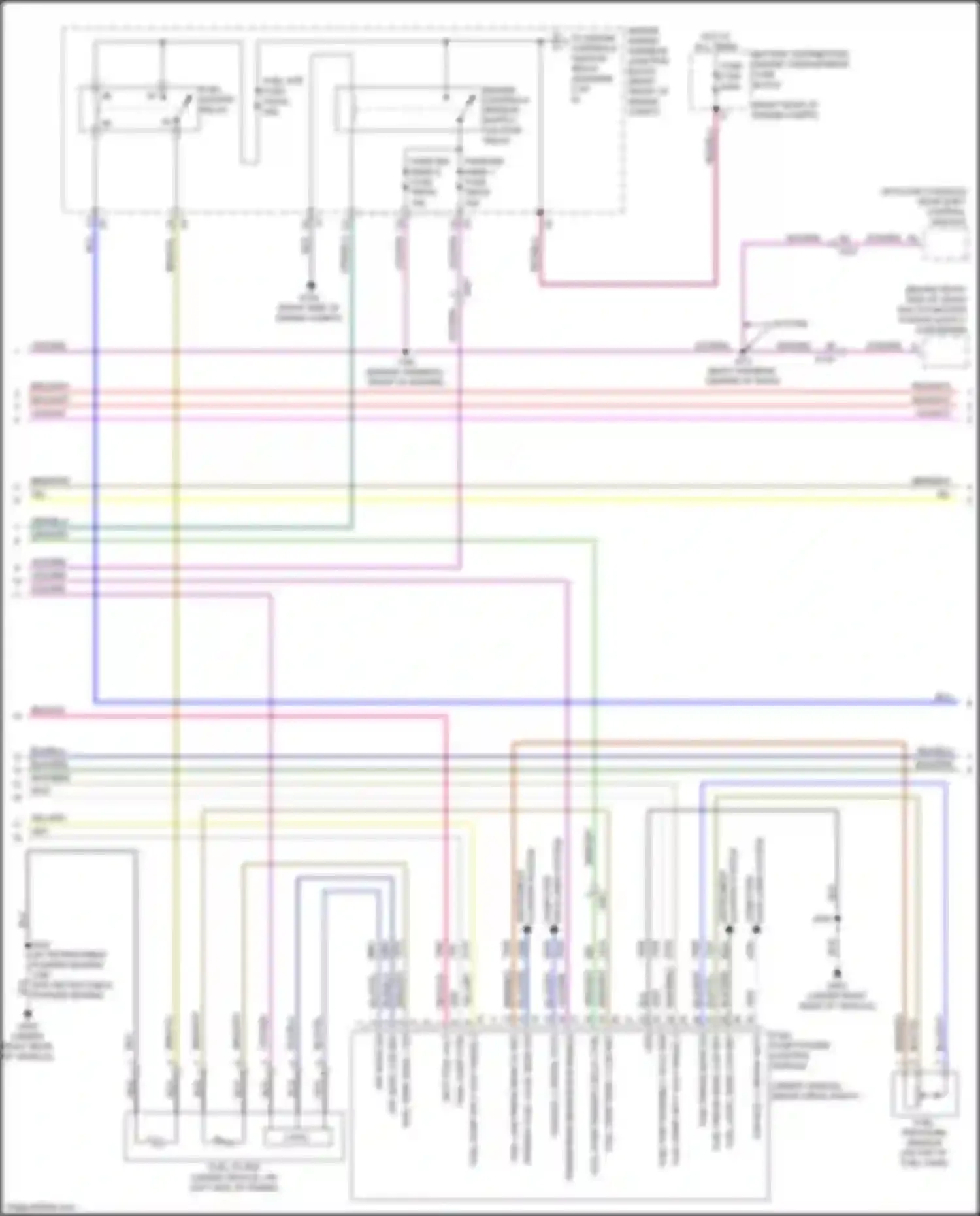 Sierra GMC IV facelift (2022-2024): Wiring diagram engine performance 3.0l vin 8 (7 of 9)