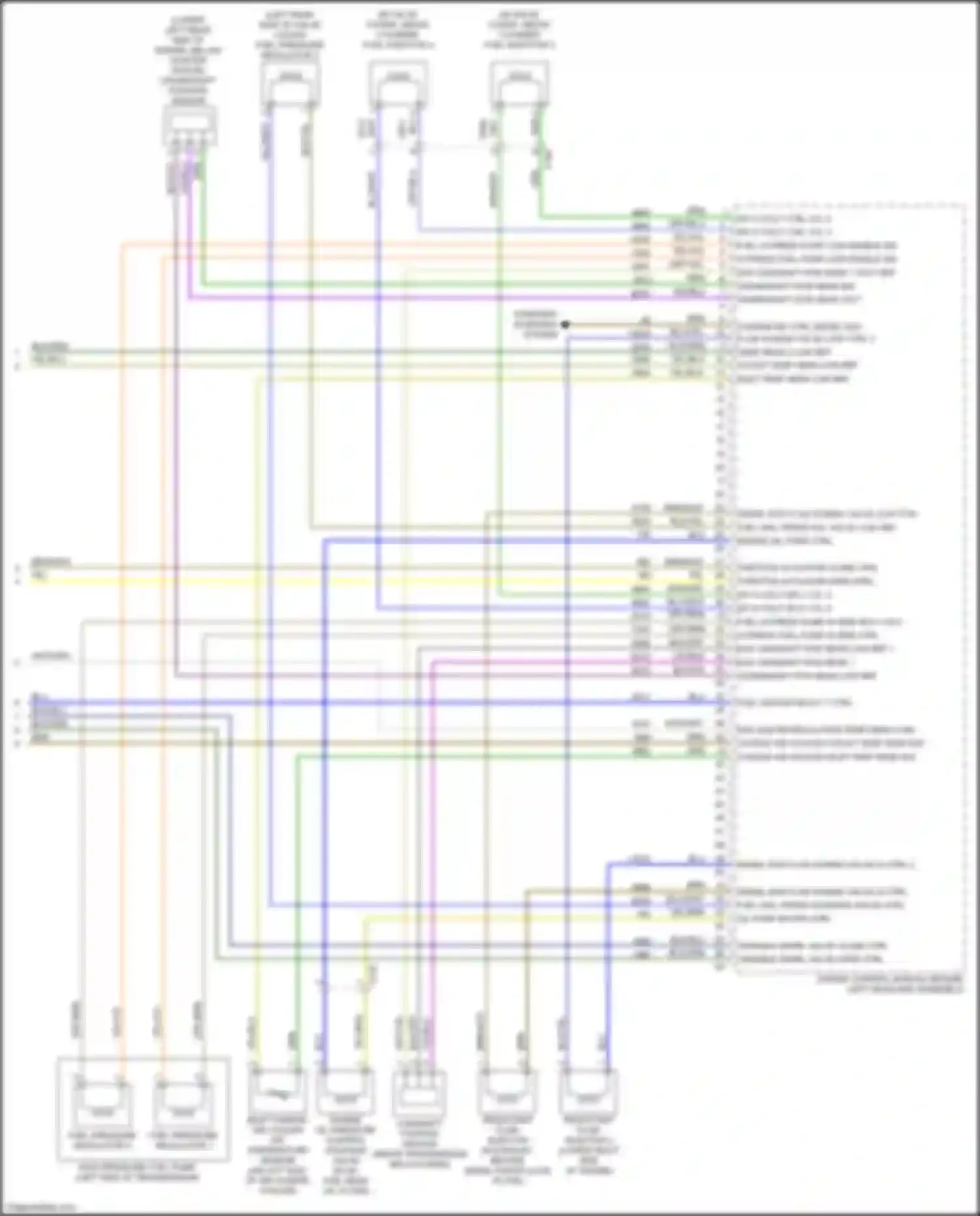 Sierra GMC IV facelift (2022-2024): Wiring diagram engine performance 3.0l vin 8 (9 of 9)