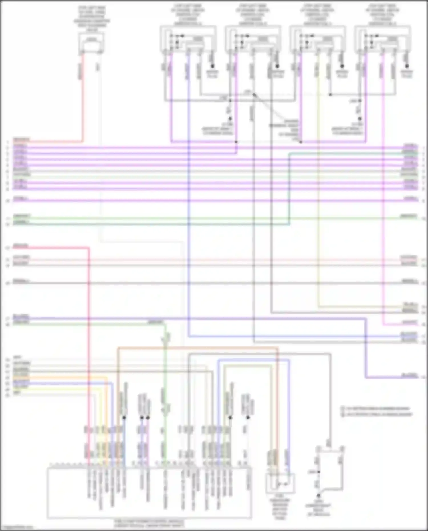 Sierra GMC IV facelift (2022-2024): Wiring diagram engine performance 5.3l vin d (3 of 7)
