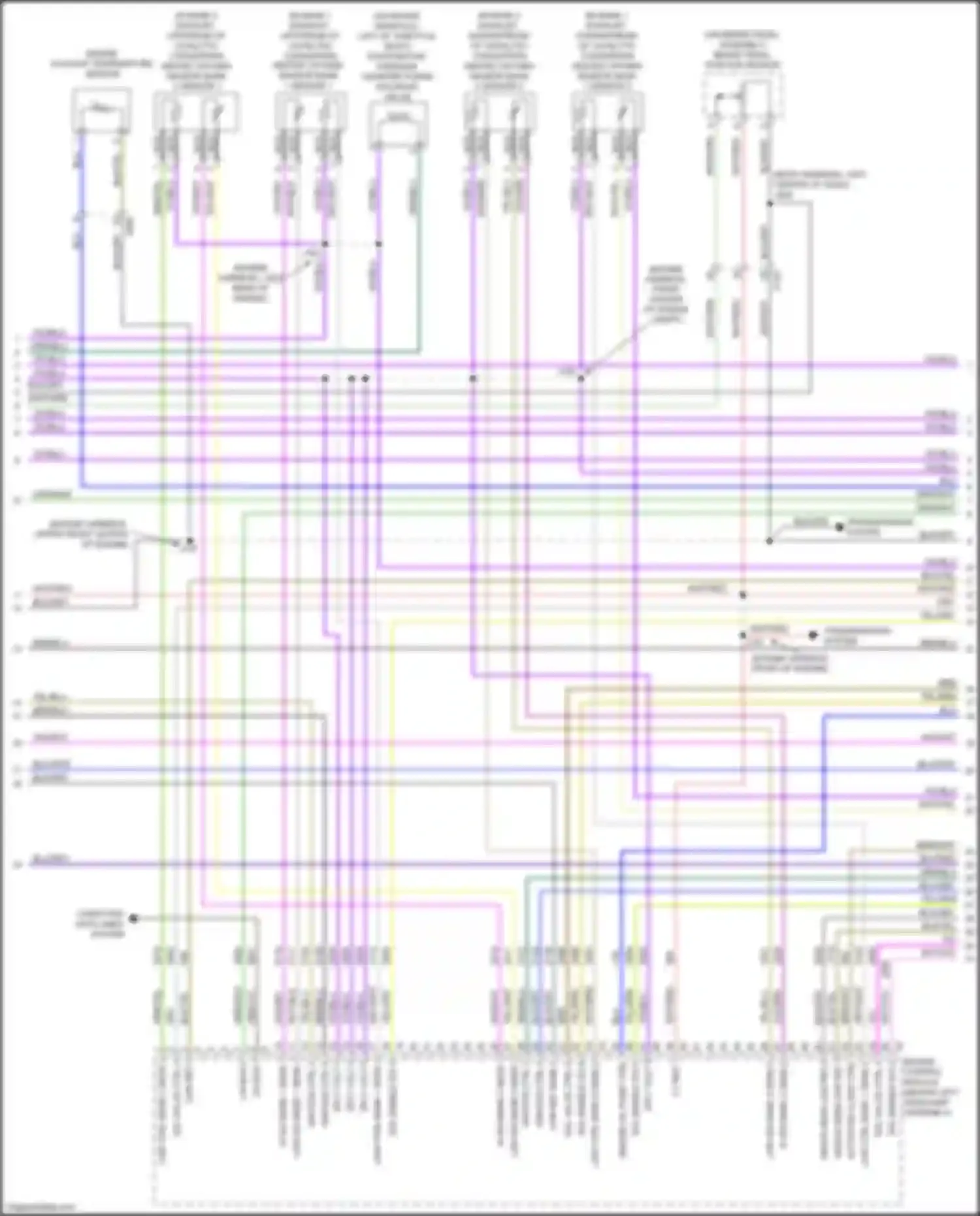 Sierra GMC IV facelift (2022-2024): Wiring diagram engine performance 5.3l vin d (4 of 7)