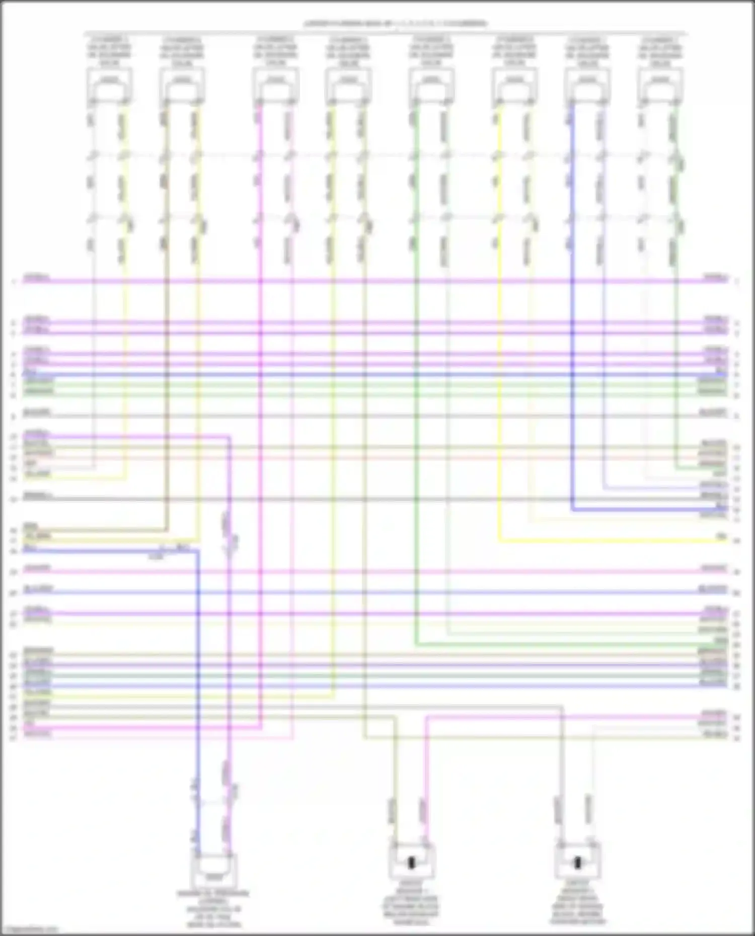 Sierra GMC IV facelift (2022-2024): Wiring diagram engine performance 5.3l vin d (5 of 7)
