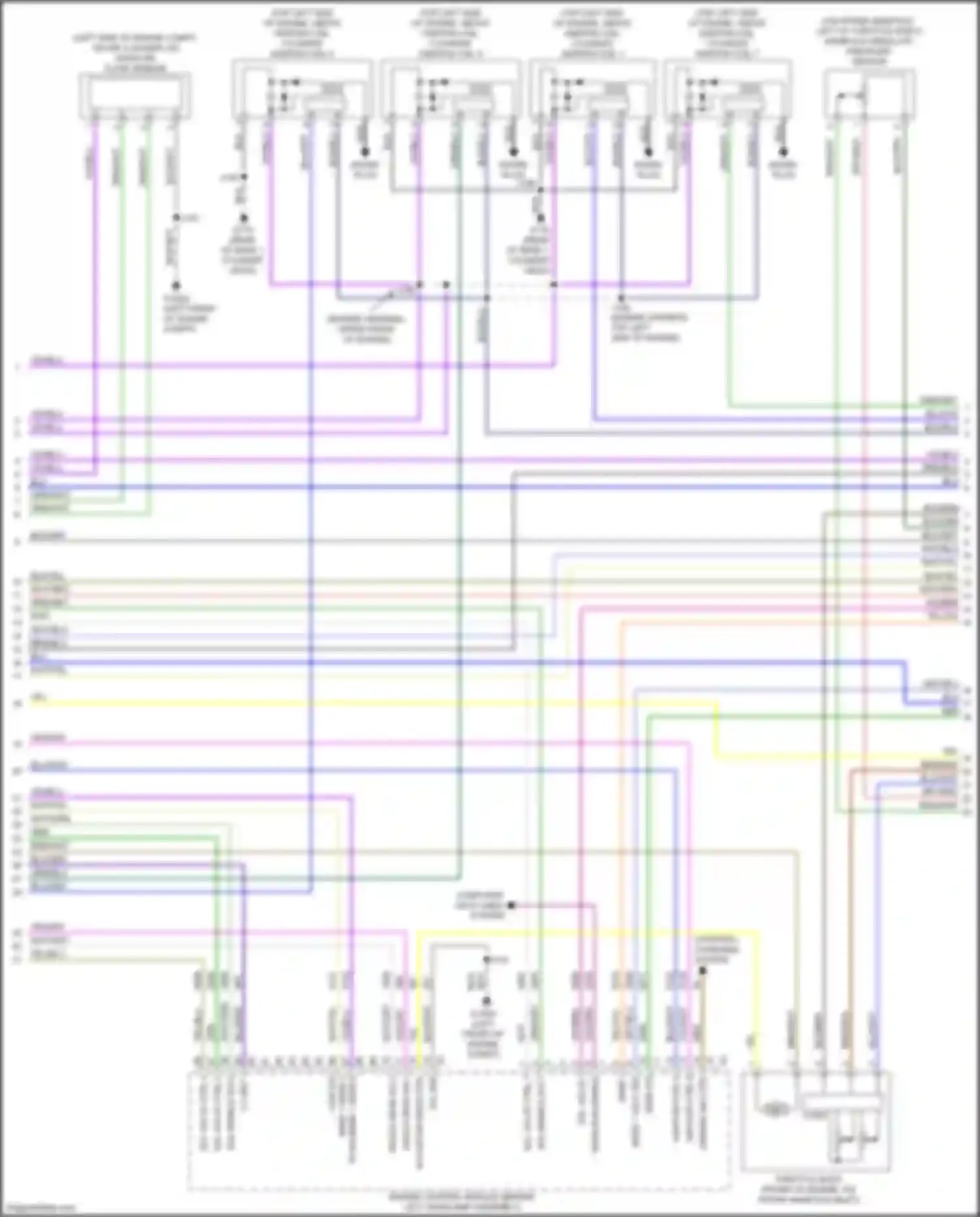 Sierra GMC IV facelift (2022-2024): Wiring diagram engine performance 5.3l vin d (6 of 7)