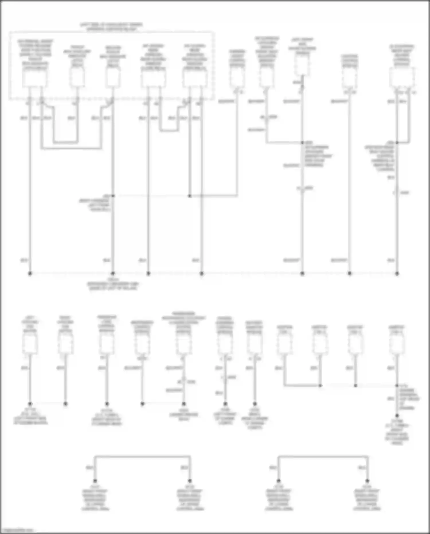 Sierra GMC IV facelift (2022-2024): Ground distribution circuit (9 of 9)
