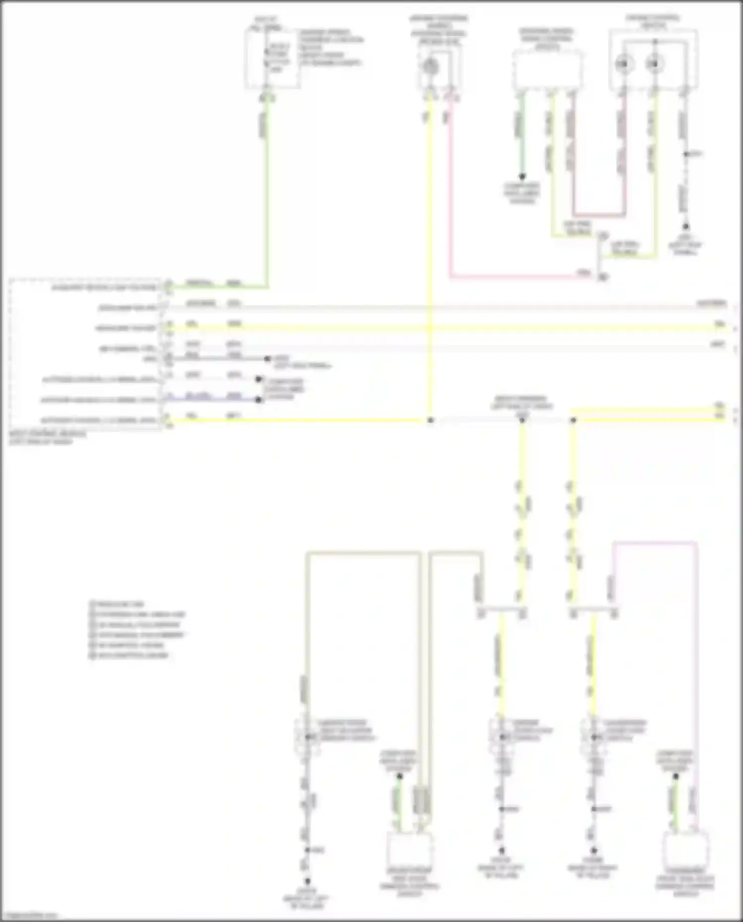 Sierra GMC IV facelift (2022-2024): Instrument illumination circuit (1 of 3)