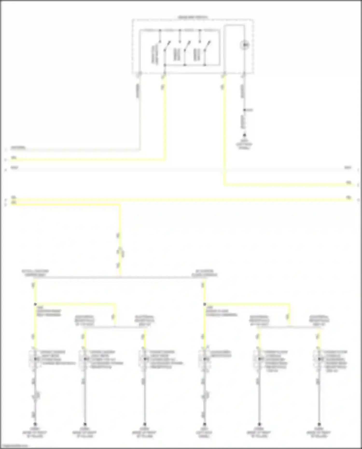 Sierra GMC IV facelift (2022-2024): Instrument illumination circuit (2 of 3)