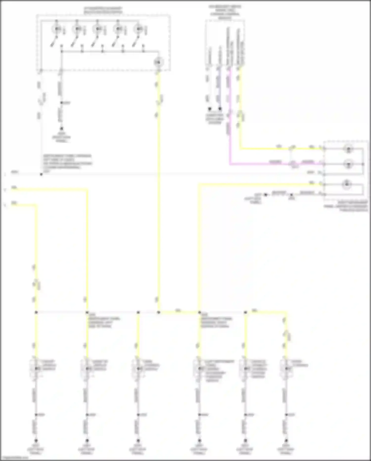 Sierra GMC IV facelift (2022-2024): Instrument illumination circuit (3 of 3)