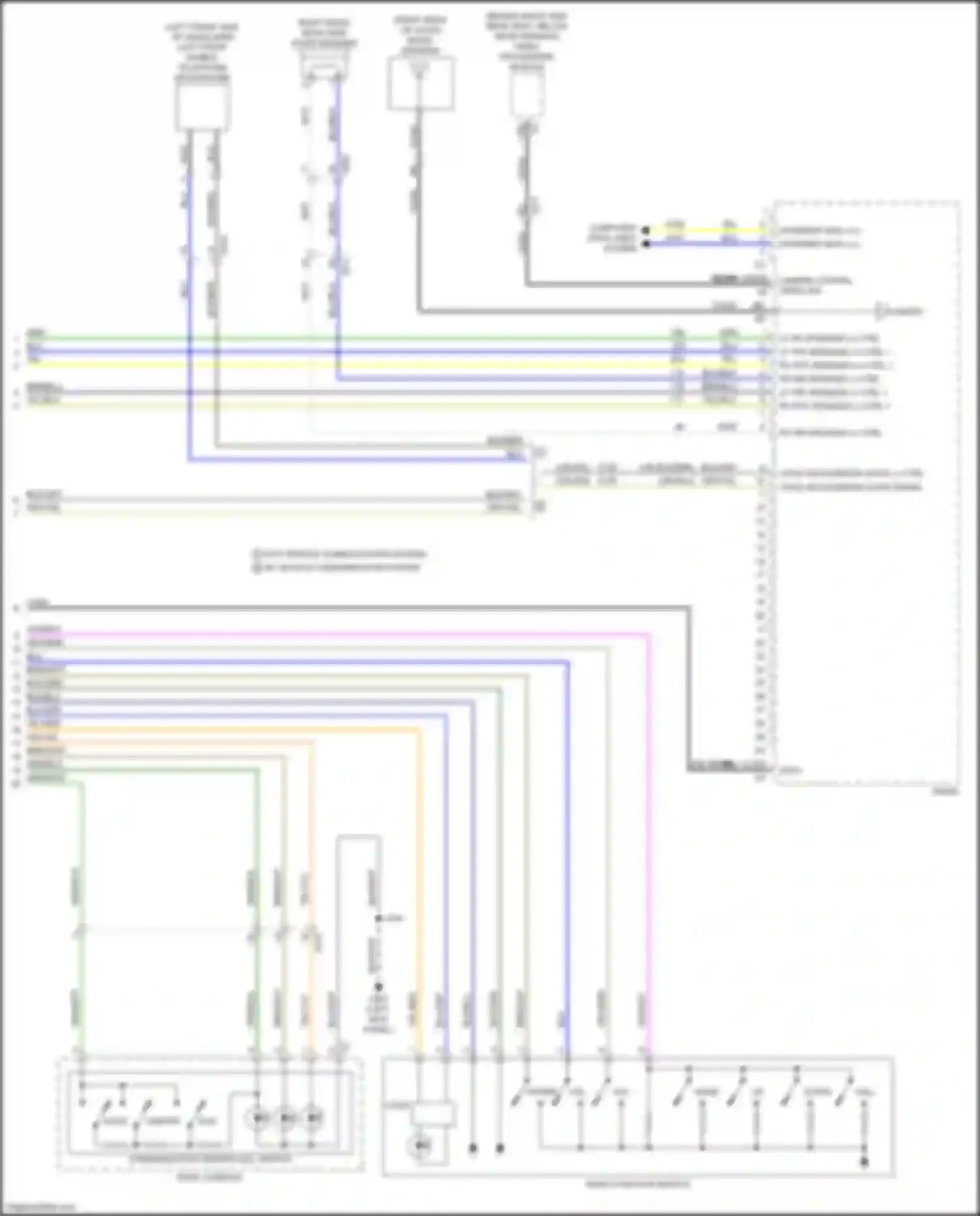Sierra GMC IV facelift (2022-2024): Navigation circuit, low level (4 of 4)