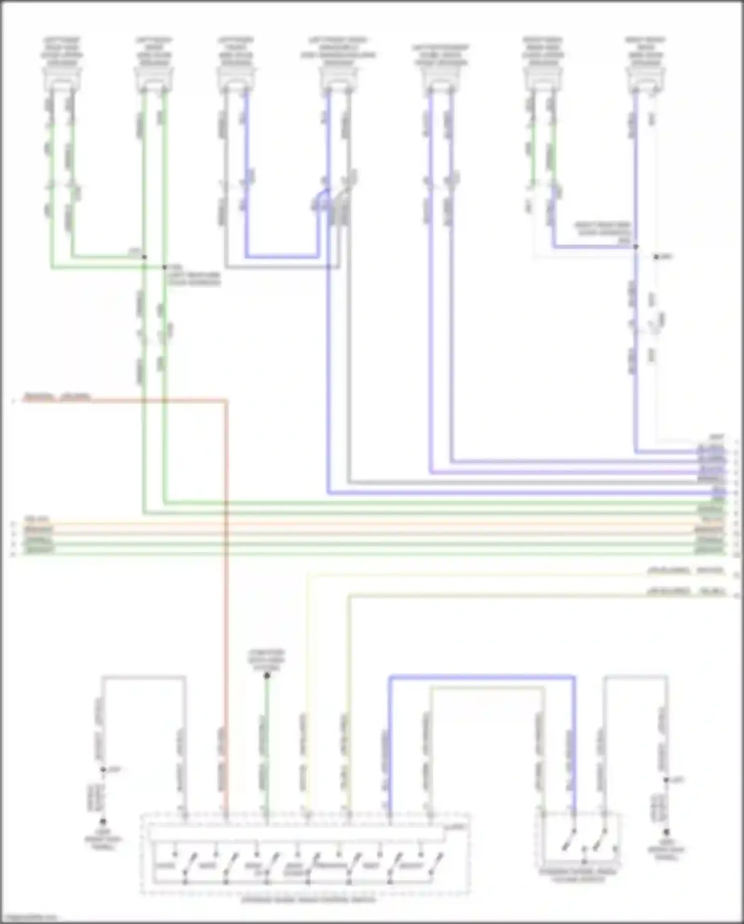 Sierra GMC IV facelift (2022-2024): Navigation circuit, mid/high level w/ branded surround amplifier (3 of 5)