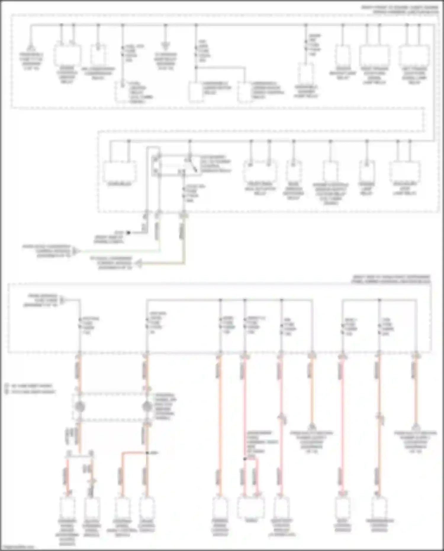 Sierra GMC IV facelift (2022-2024): Power distribution circuit (7 of 10)