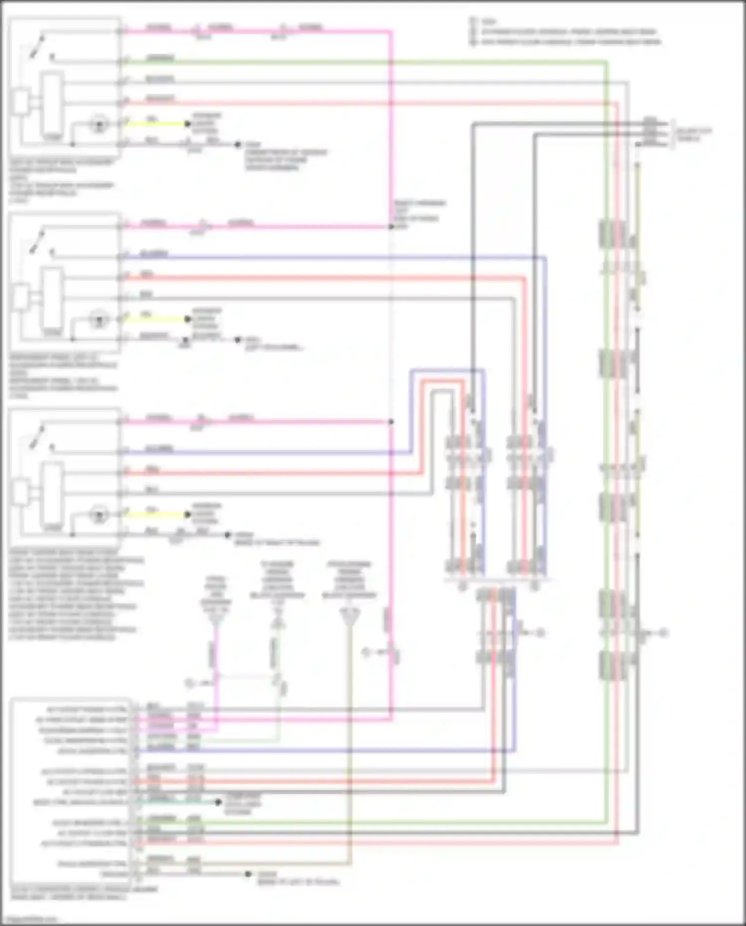 Sierra GMC IV facelift (2022-2024): Power distribution circuit (9 of 10)
