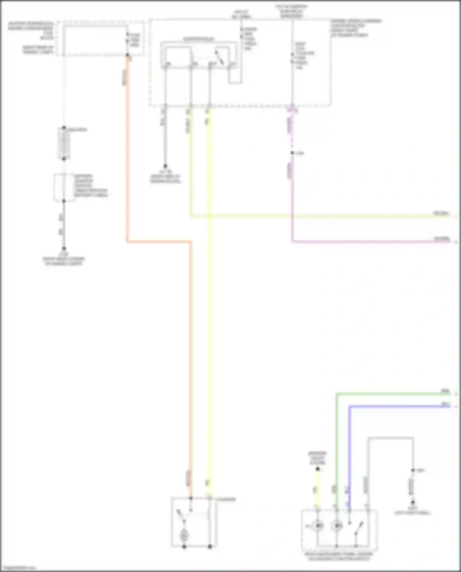 Sierra GMC IV facelift (2022-2024): 3.0l vin 8, starting circuit (1 of 2)