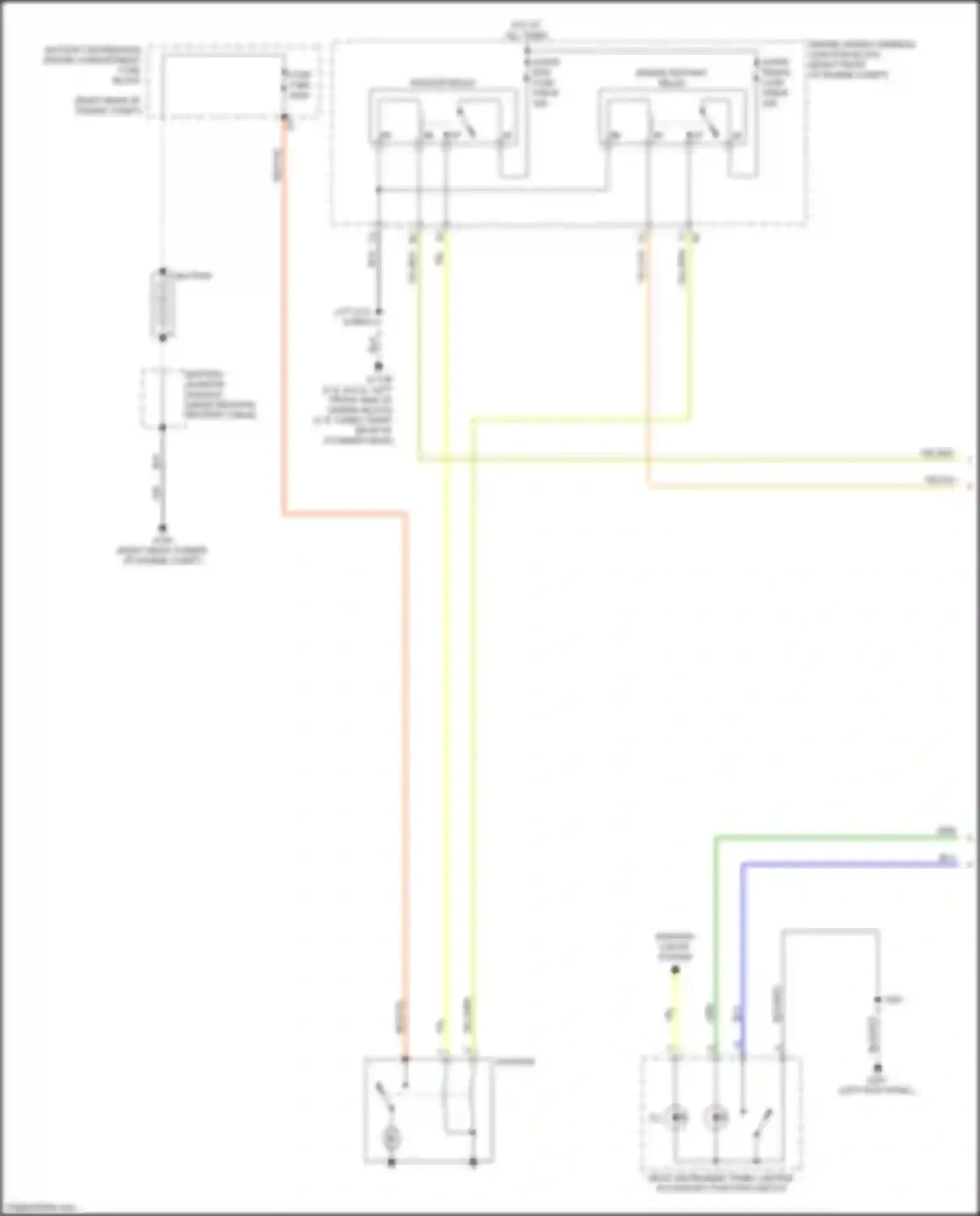 Sierra GMC IV facelift (2022-2024): 5.3l vin d, starting circuit (1 of 2)