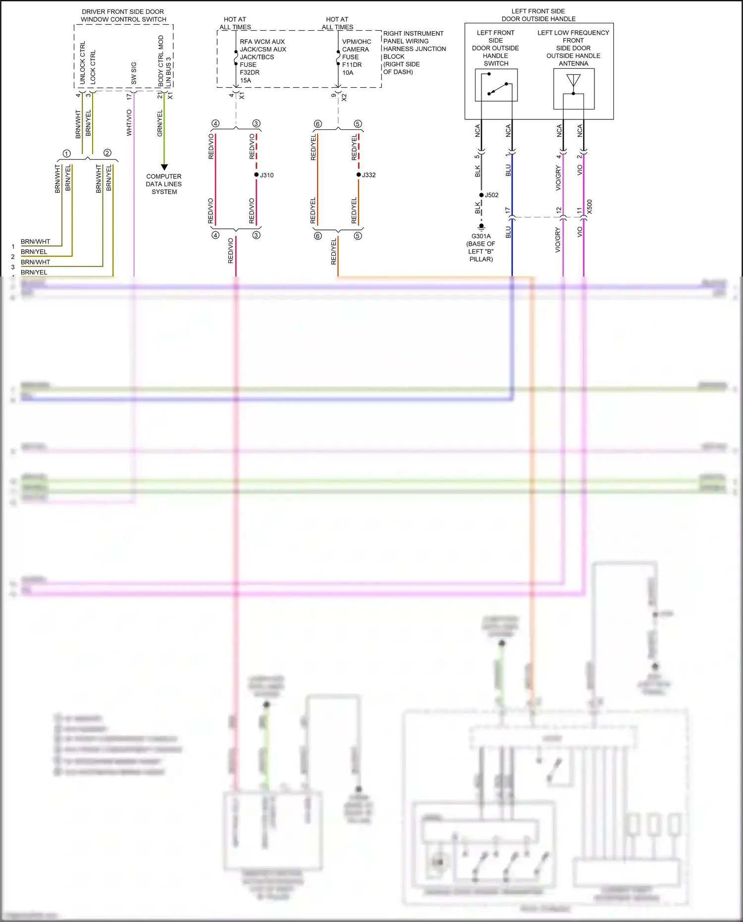 GMC Sierra IV facelift (2022-2024) computer data lines system wiring diagram  (15 of 165)