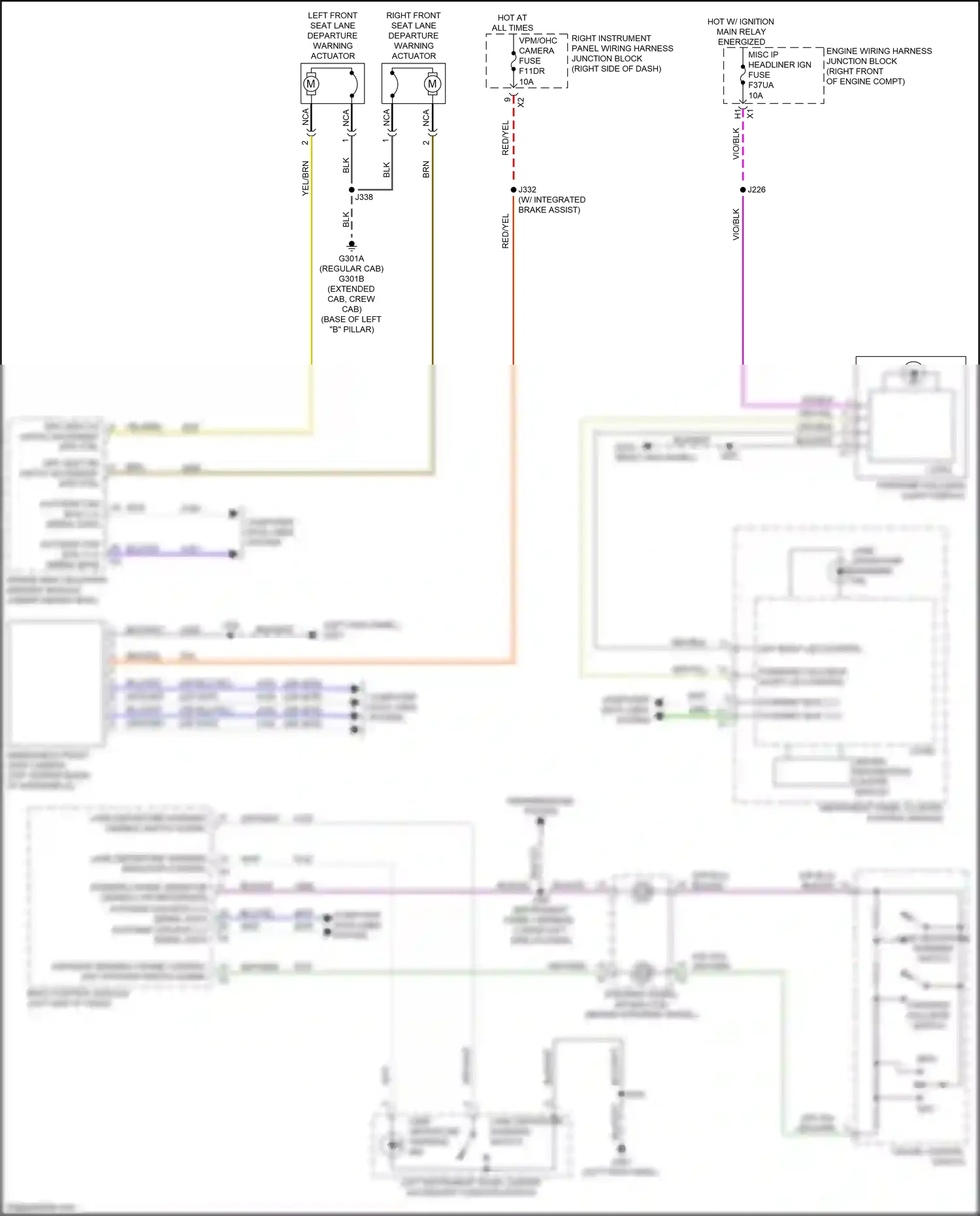 GMC Sierra IV facelift (2022-2024) computer data lines system wiring diagram  (83 of 165)