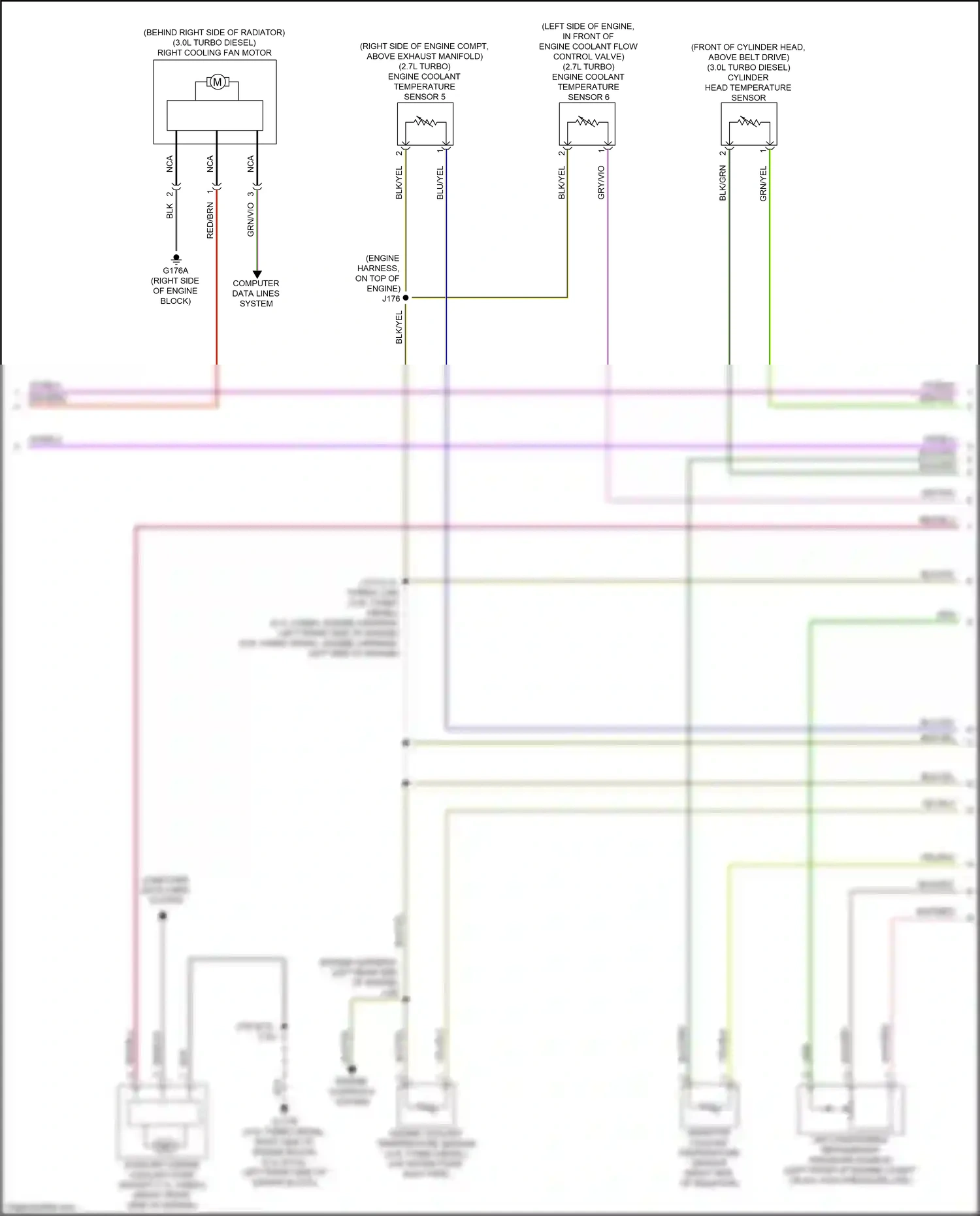 GMC Sierra IV facelift (2022-2024) computer data lines system wiring diagram  (43 of 165)
