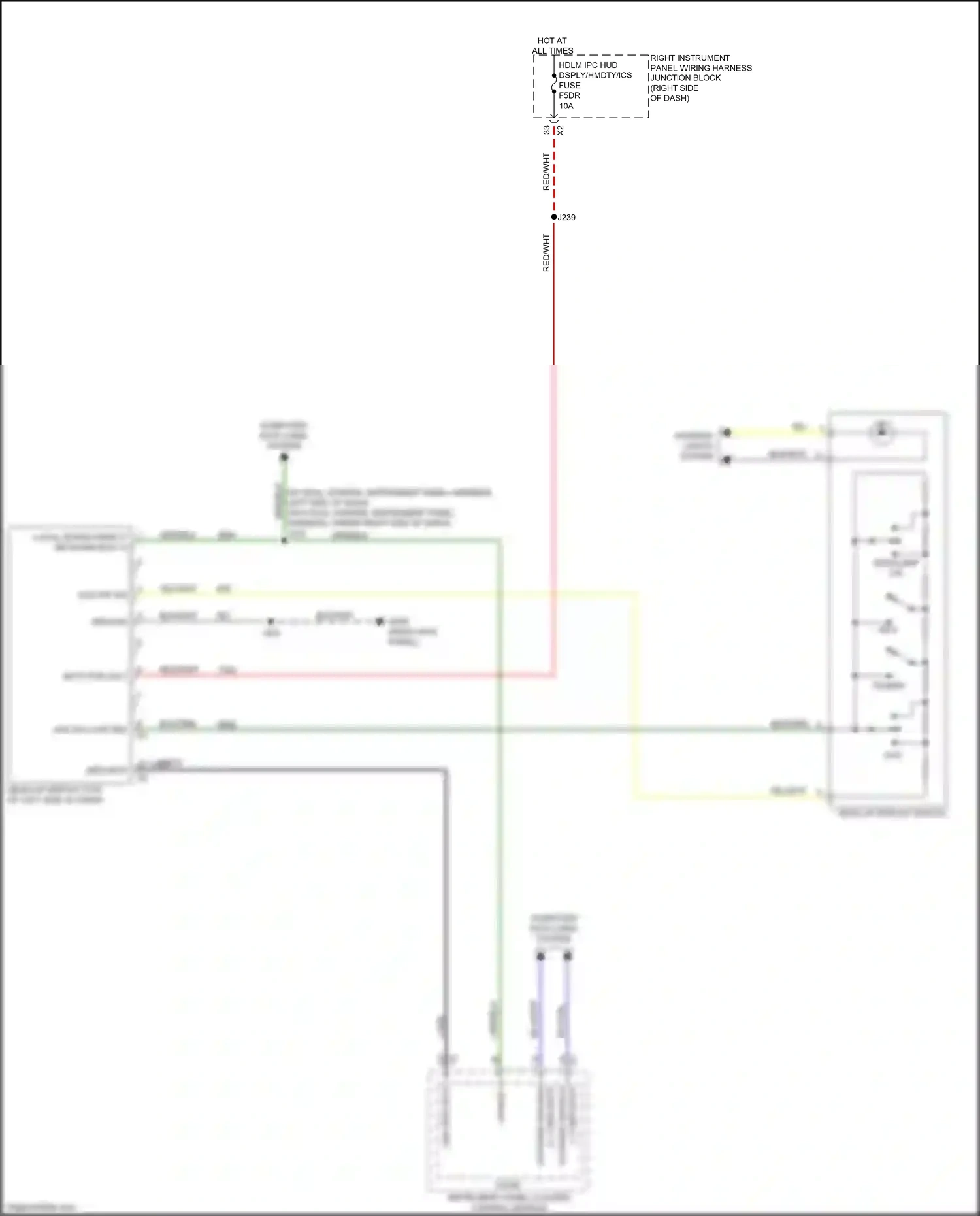 GMC Sierra IV facelift (2022-2024) computer data lines system wiring diagram  (136 of 165)