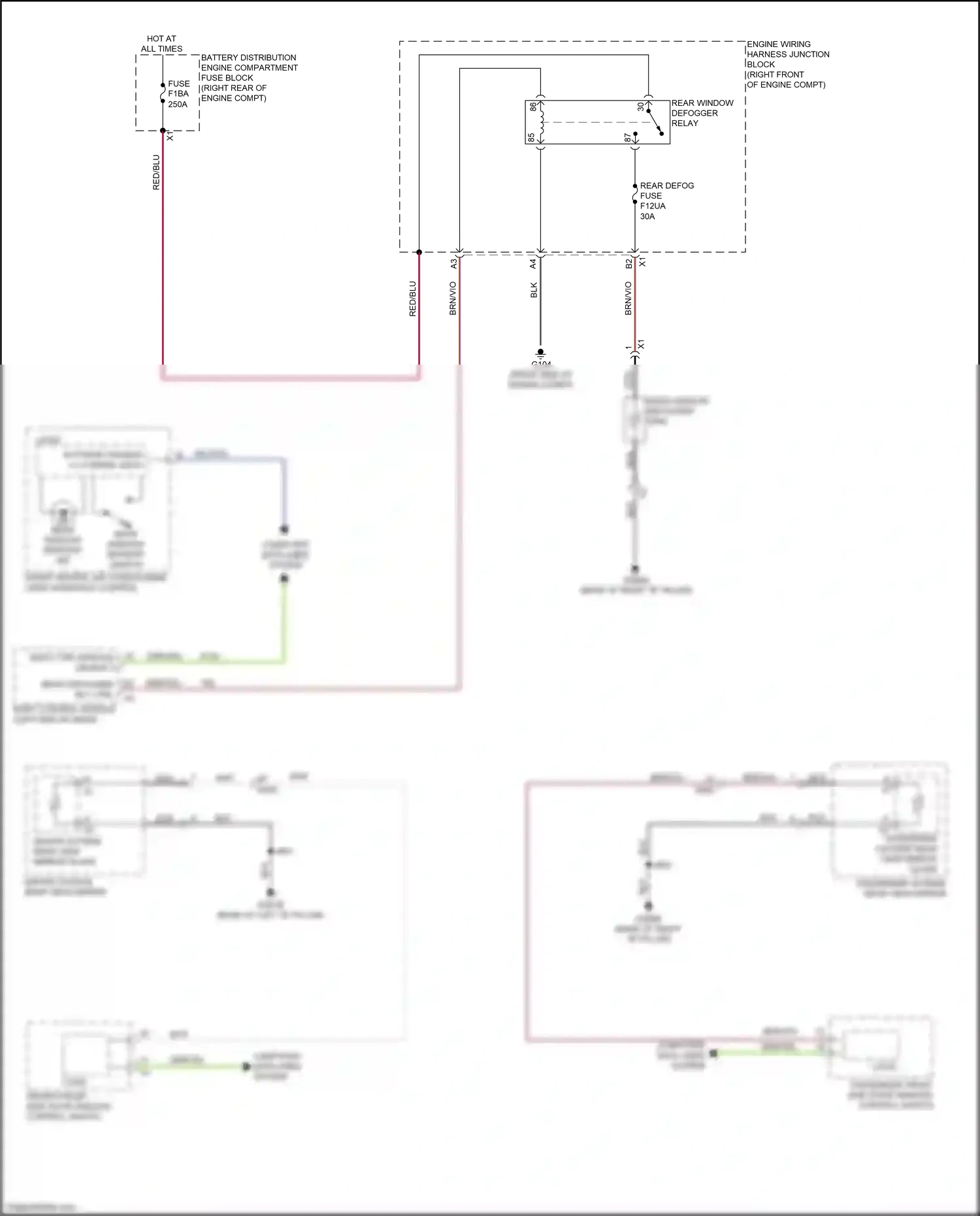 GMC Sierra IV facelift (2022-2024) computer data lines system wiring diagram  (44 of 165)