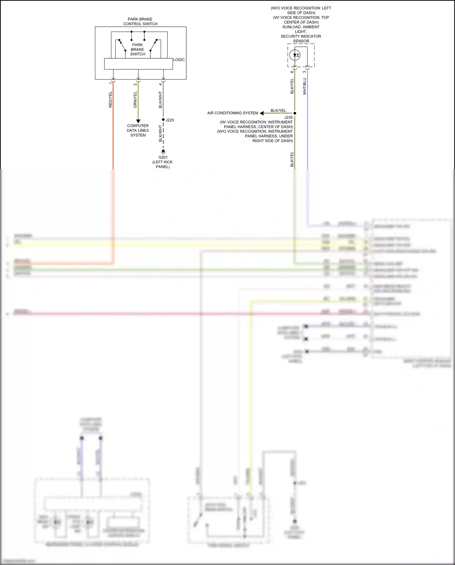 GMC Sierra IV facelift (2022-2024) computer data lines system wiring diagram  (46 of 165)